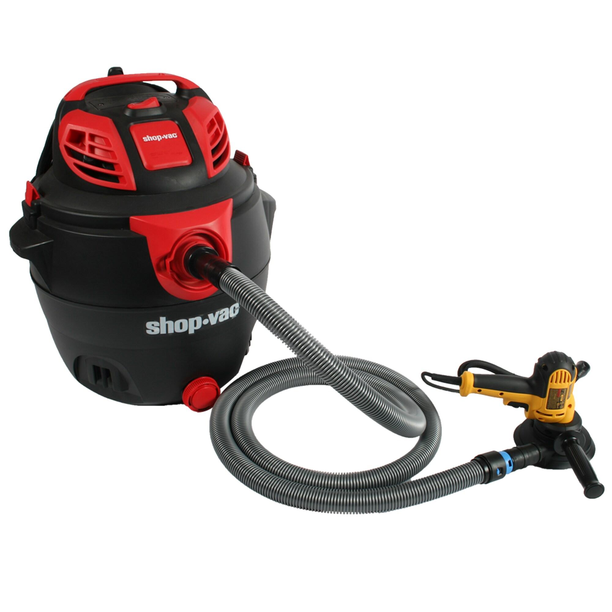 Cen-Tec Systems 94720 Quick Click 20 Ft. Hose for Home and Shop Vacuums with Expanded Multi-Brand Power Tool Adapter Set for Dust Collection, Silver