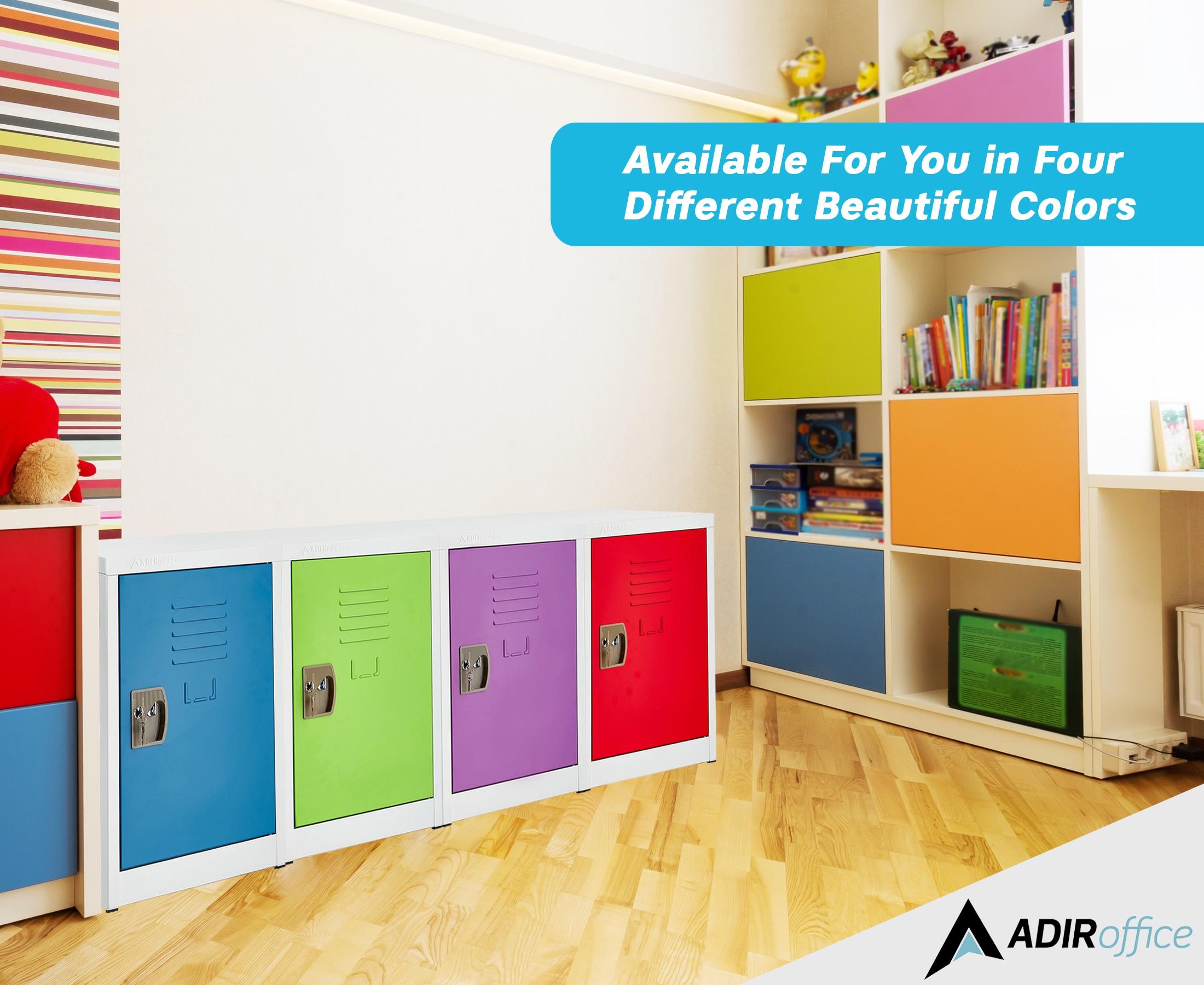 AdirOffice Steel 1-Tier School and Home Storage Locker