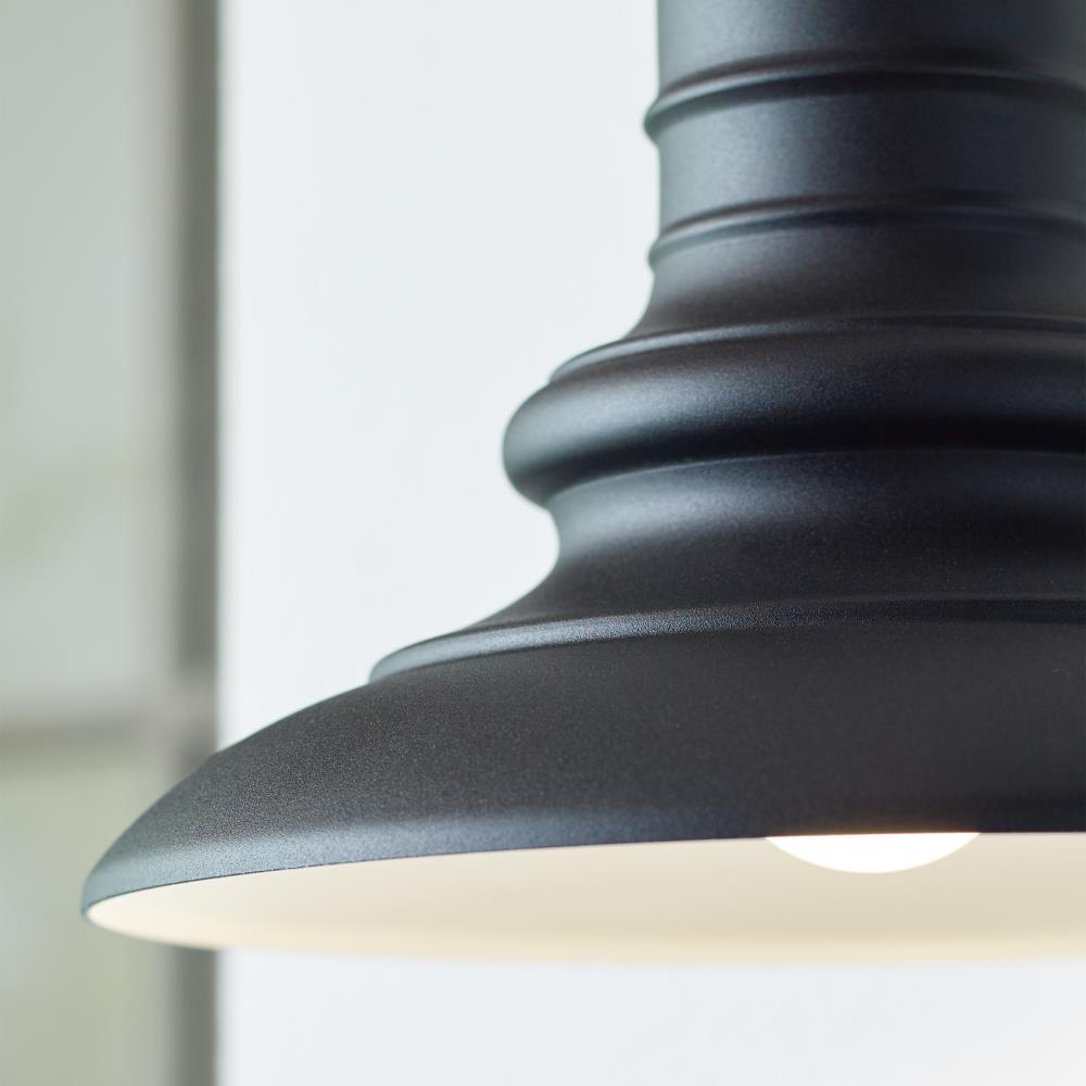 Generation Lighting Redding Station 12 1/2" High Black Outdoor Wall Light