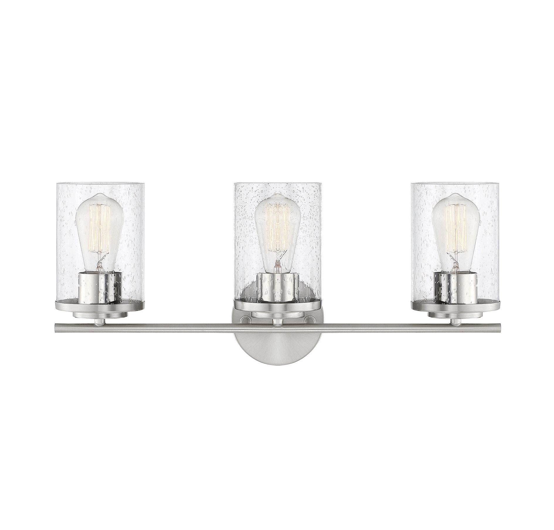 Savoy House Marshall 3 - Light Vanity in  Polished Chrome