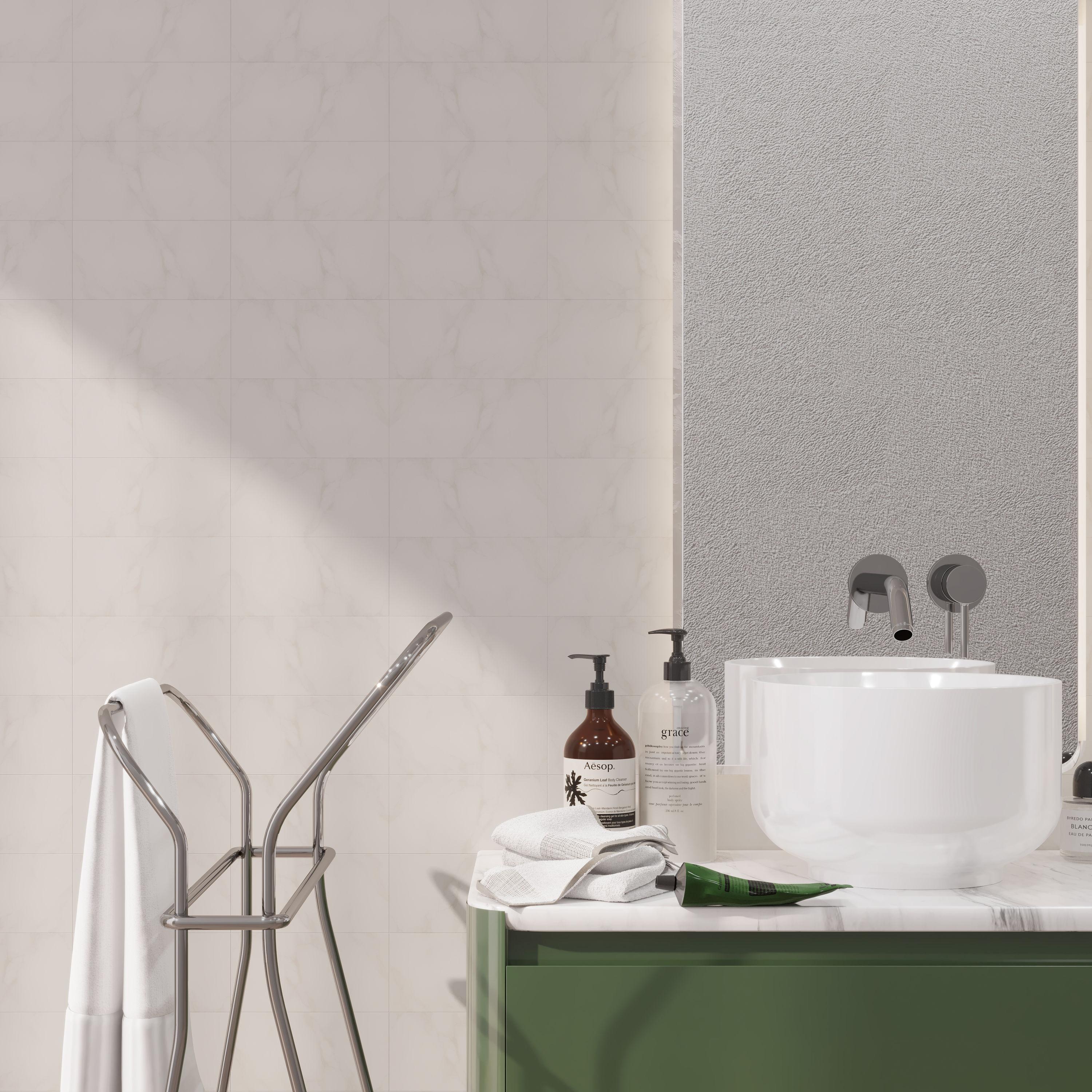 4'' W x 8'' L PVC Peel and Stick Subway Tile