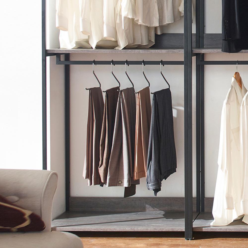 Monica Wood Walk-in Closet System 00063