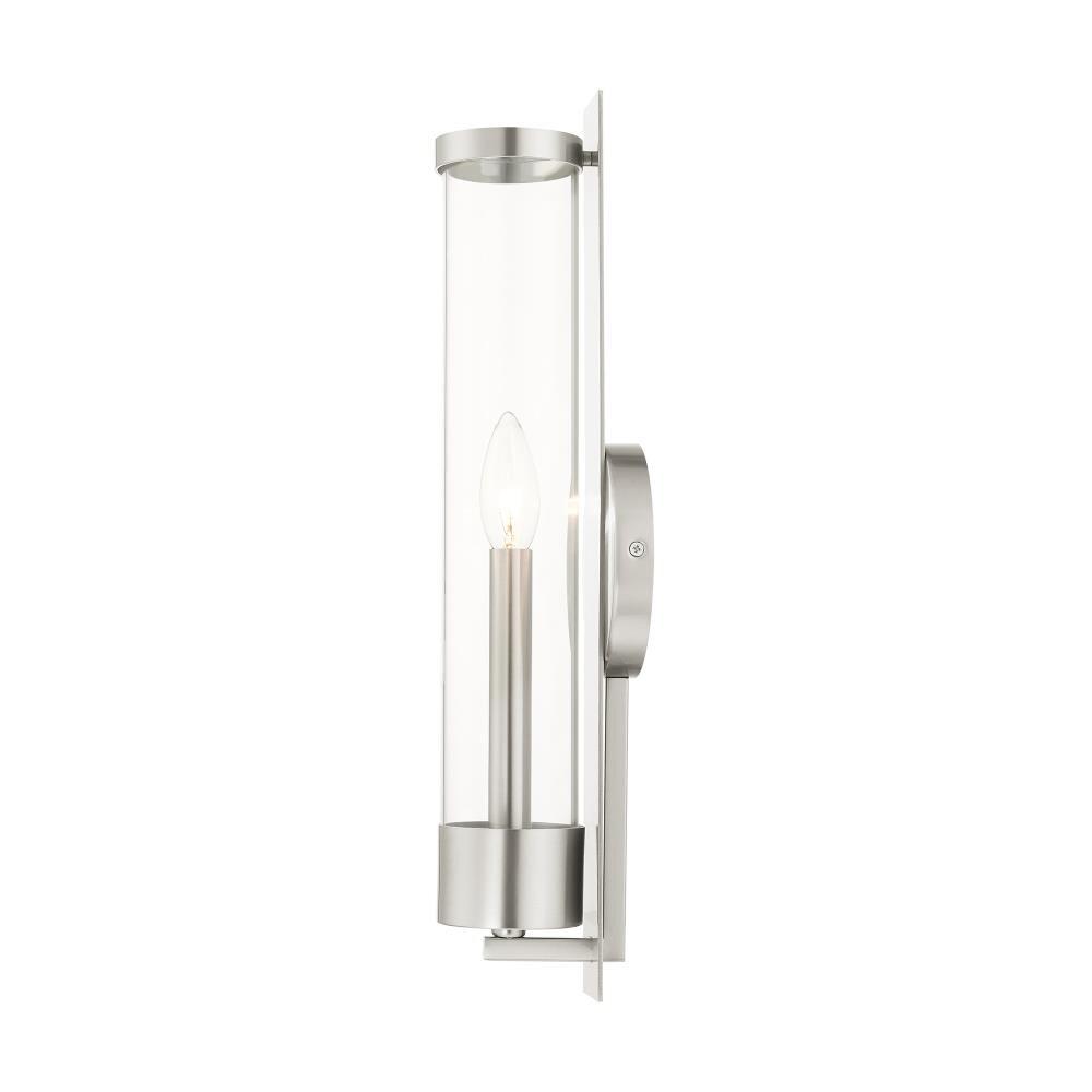 Livex Lighting Castleton 1 - Light Sconce in  Brushed Nickel