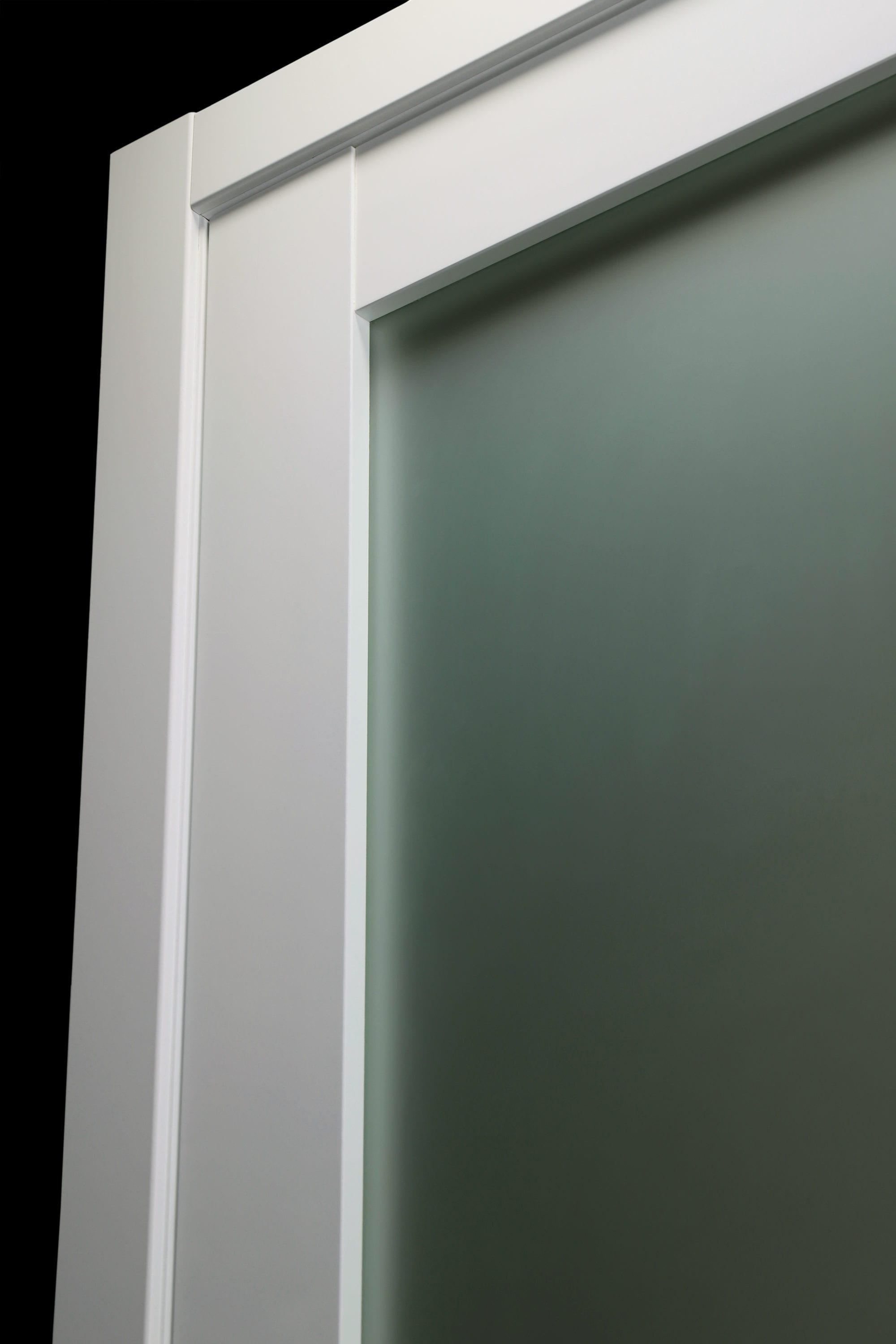 Belldinni Smart Pro 207 Manufactured Wood and Glass Prefinished Paneled Interior Door Slab