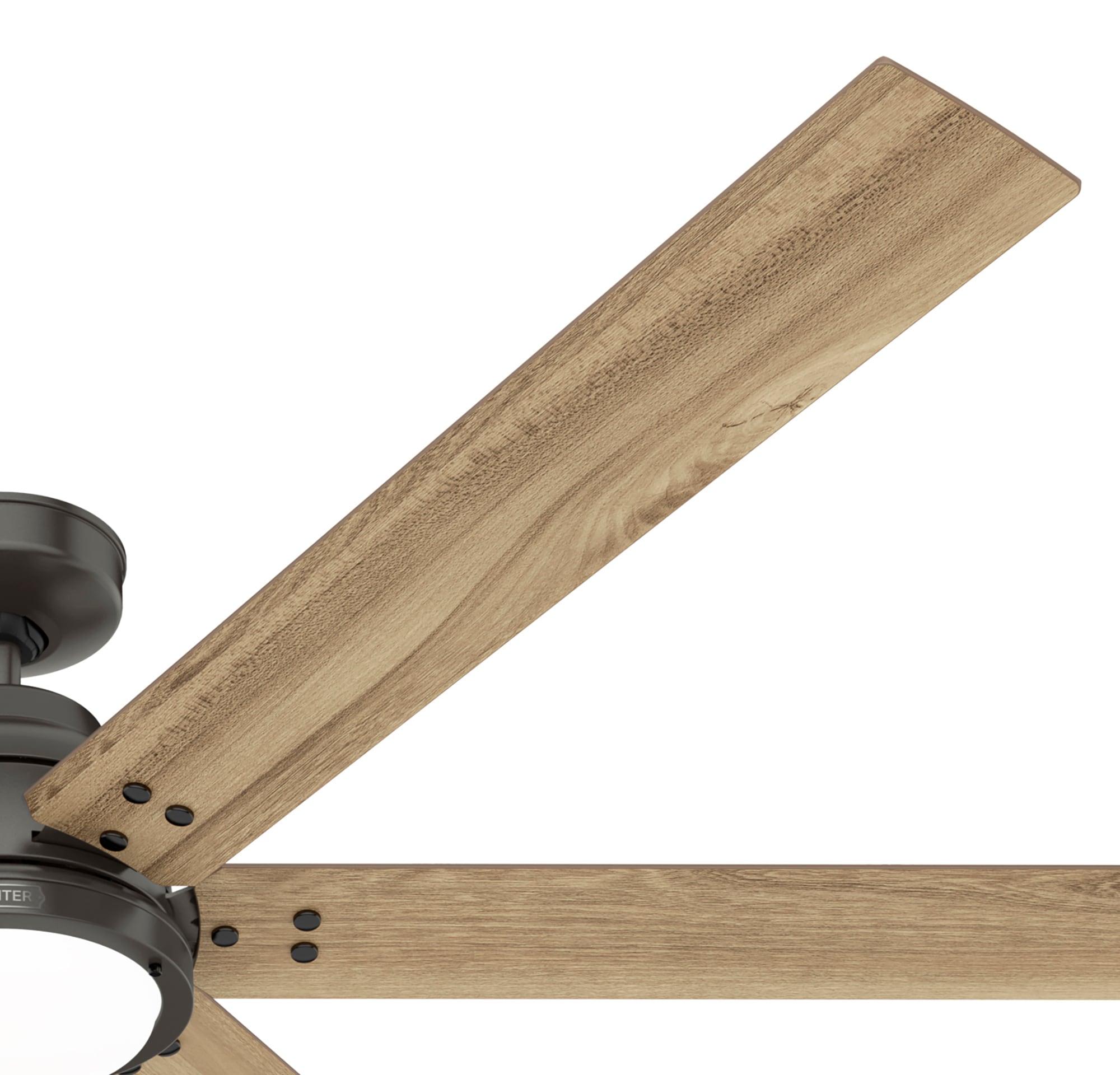 Gravity 6 - Blade Ceiling Fan with LED Light Kit and Handheld Remote and Wifi Smart Fan