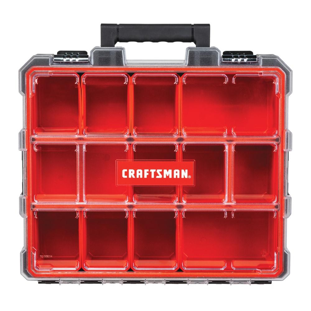 CRAFTSMAN Pro Organizers 12-Compartment Plastic Small Parts Organizer