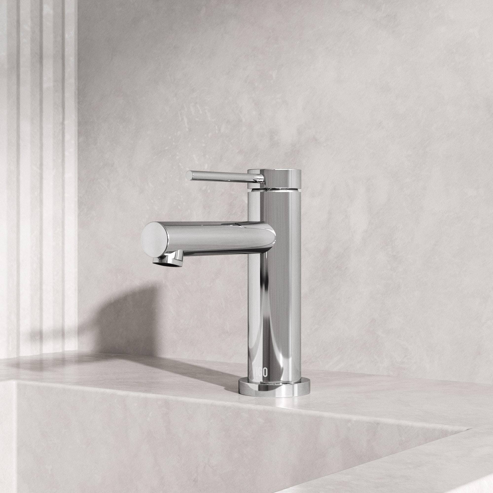 Jewel 6 in. H Single-Hole Single Handle Bathroom Faucet