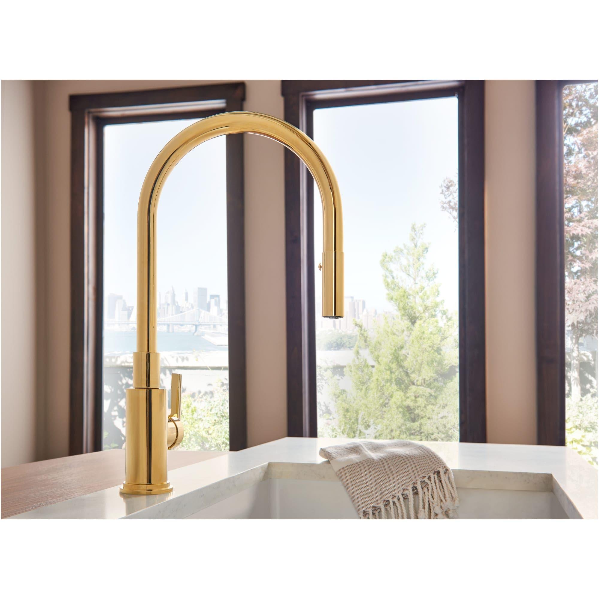 Lombardia Pull-Down Kitchen Faucet
