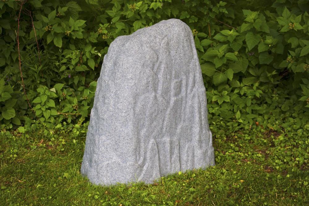 EmscoGroup  Textured Natural Rock Look Painted Plastic Rock - Large