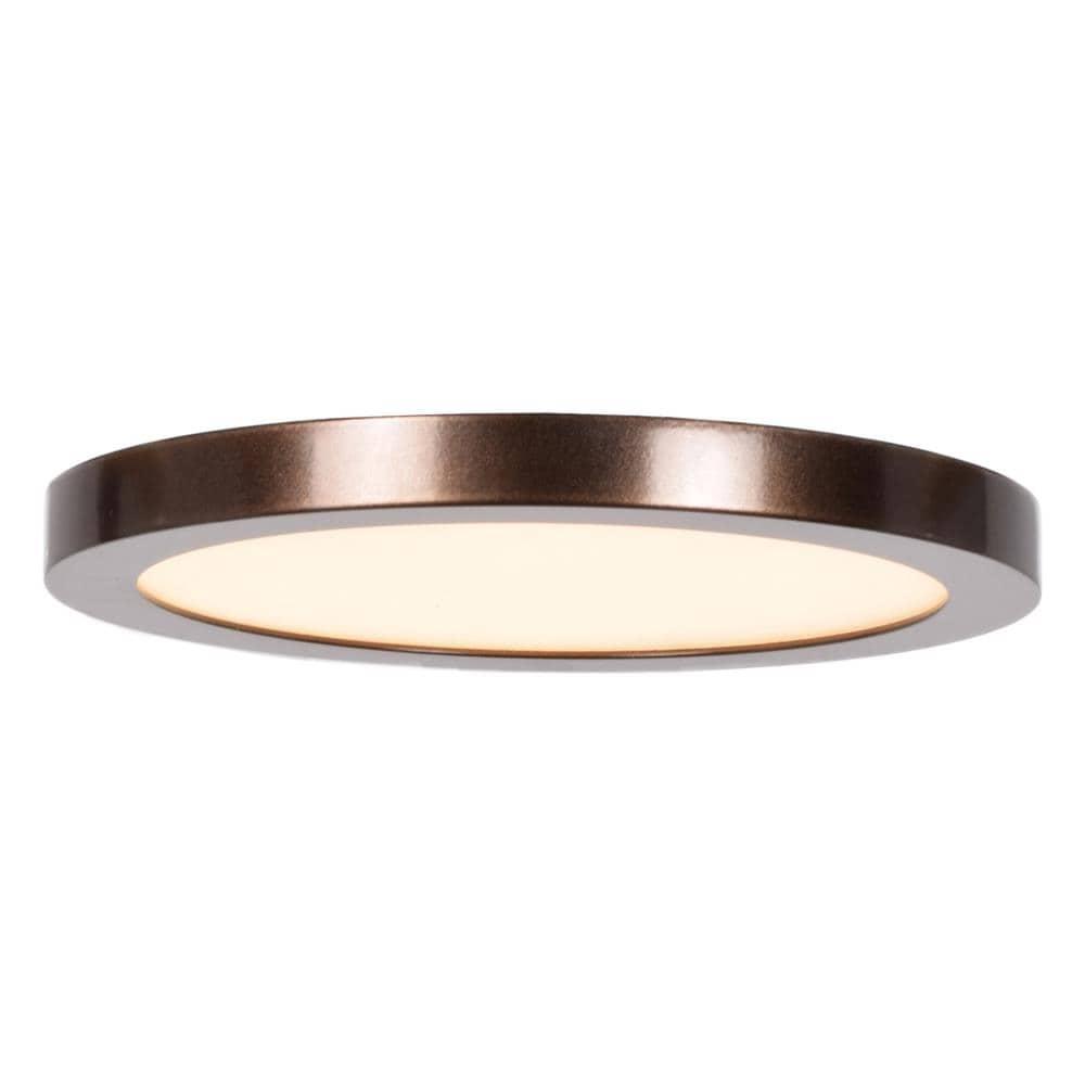 Access Lighting Disc 1 - Light Flush Mount in  Bronze