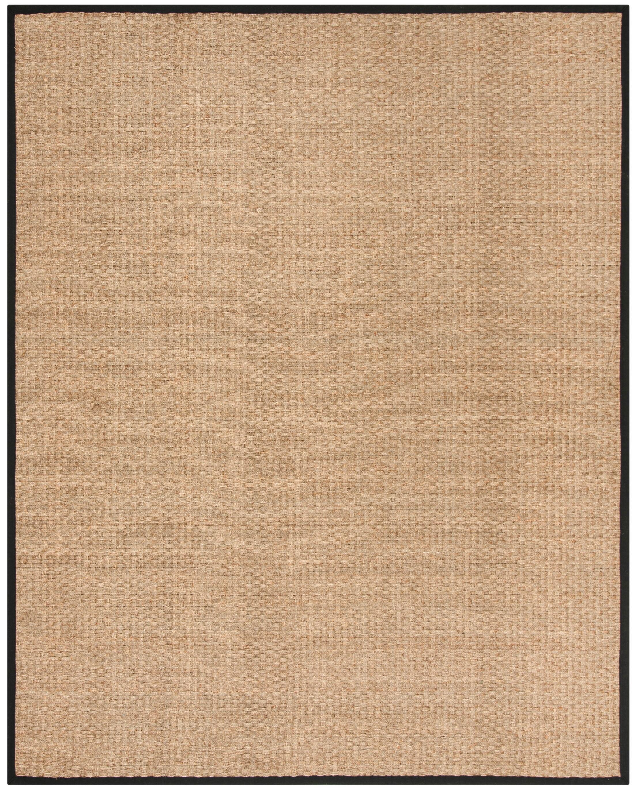 Natural Fiber NF114 Power Loomed Area Rug - Natural/Black - 8'x10' - Safavieh.