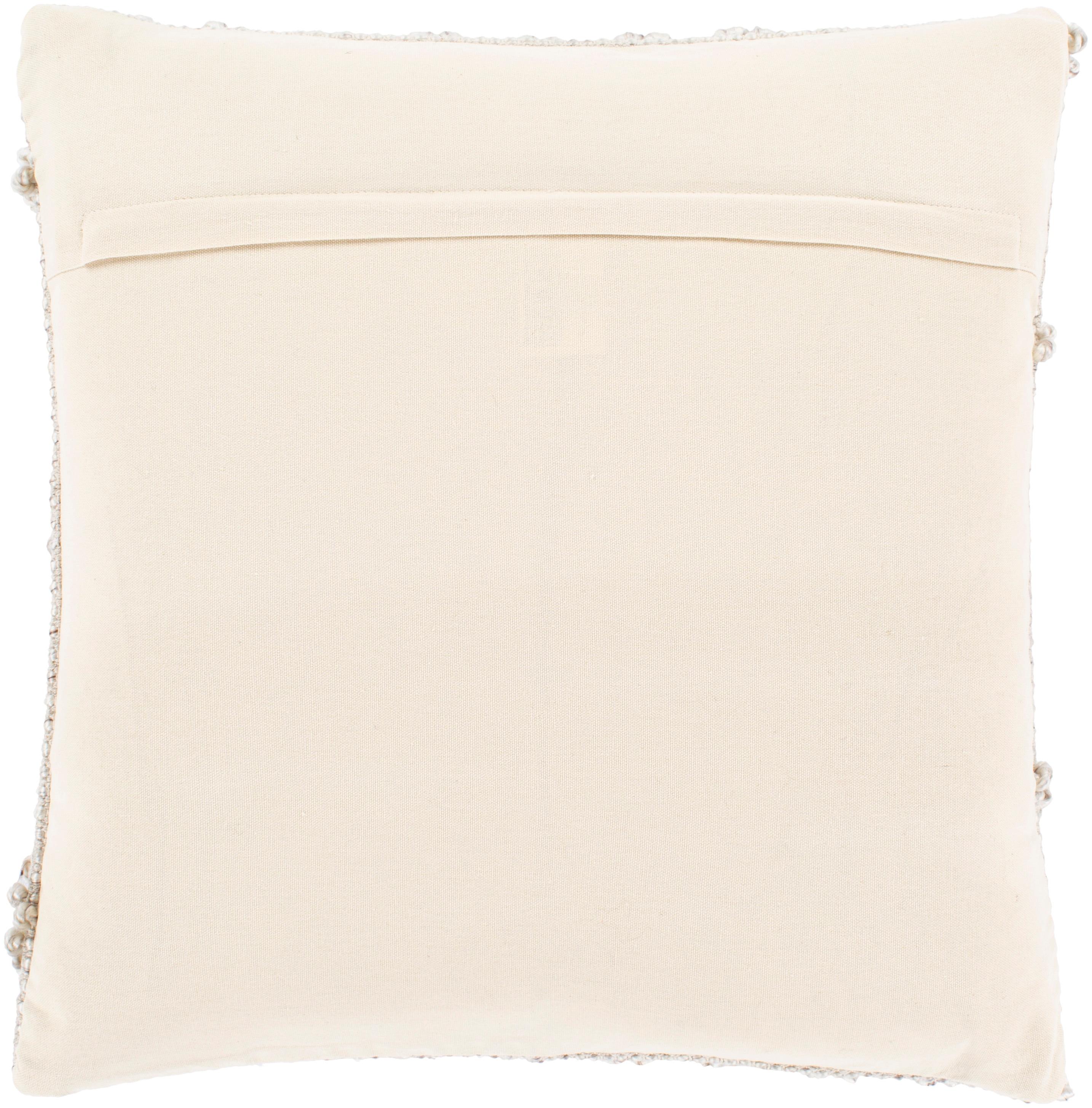 Anders Embroidered Cotton Blend Throw Pillow