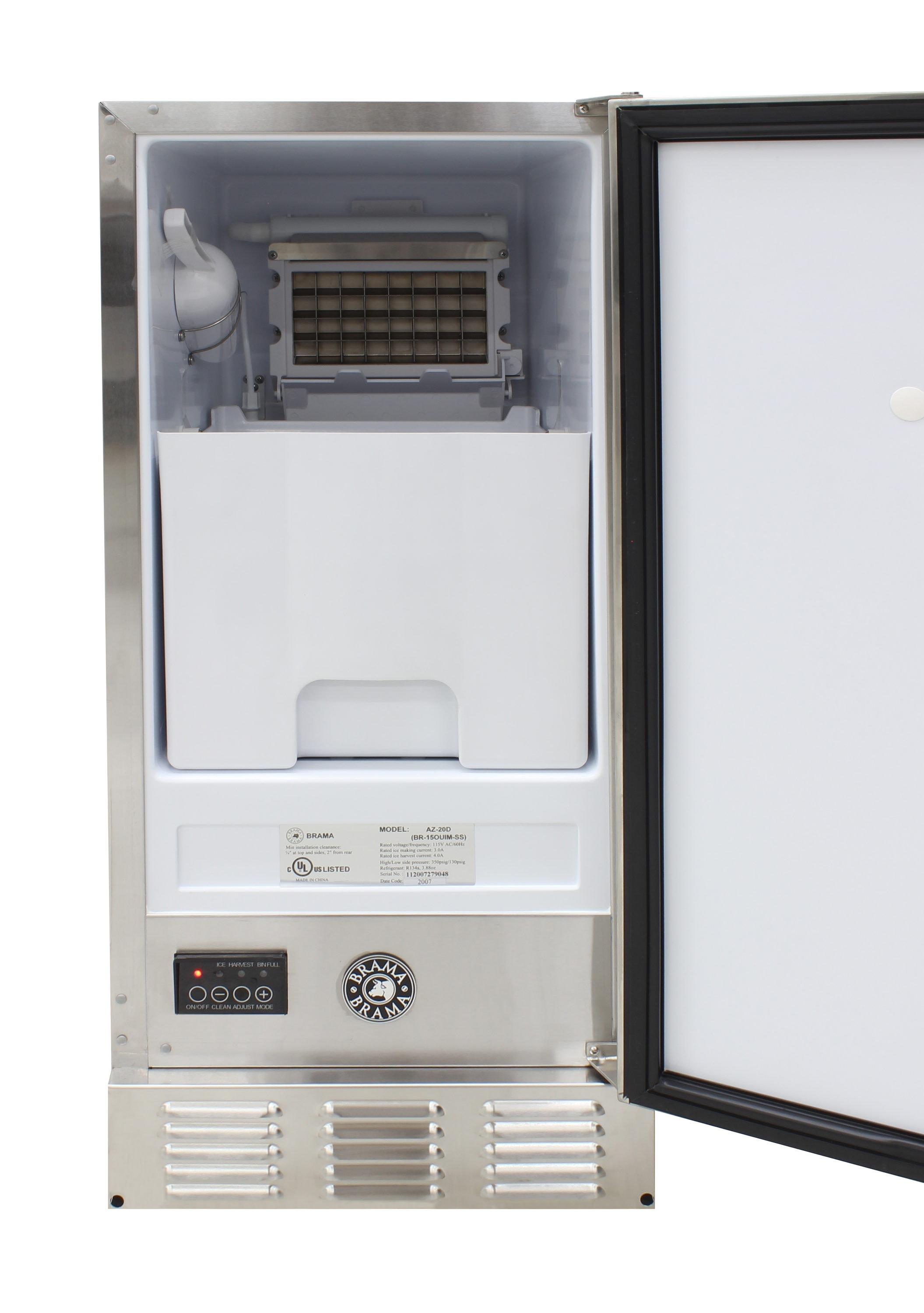 Brama Outdoor Undercounter Ice Maker