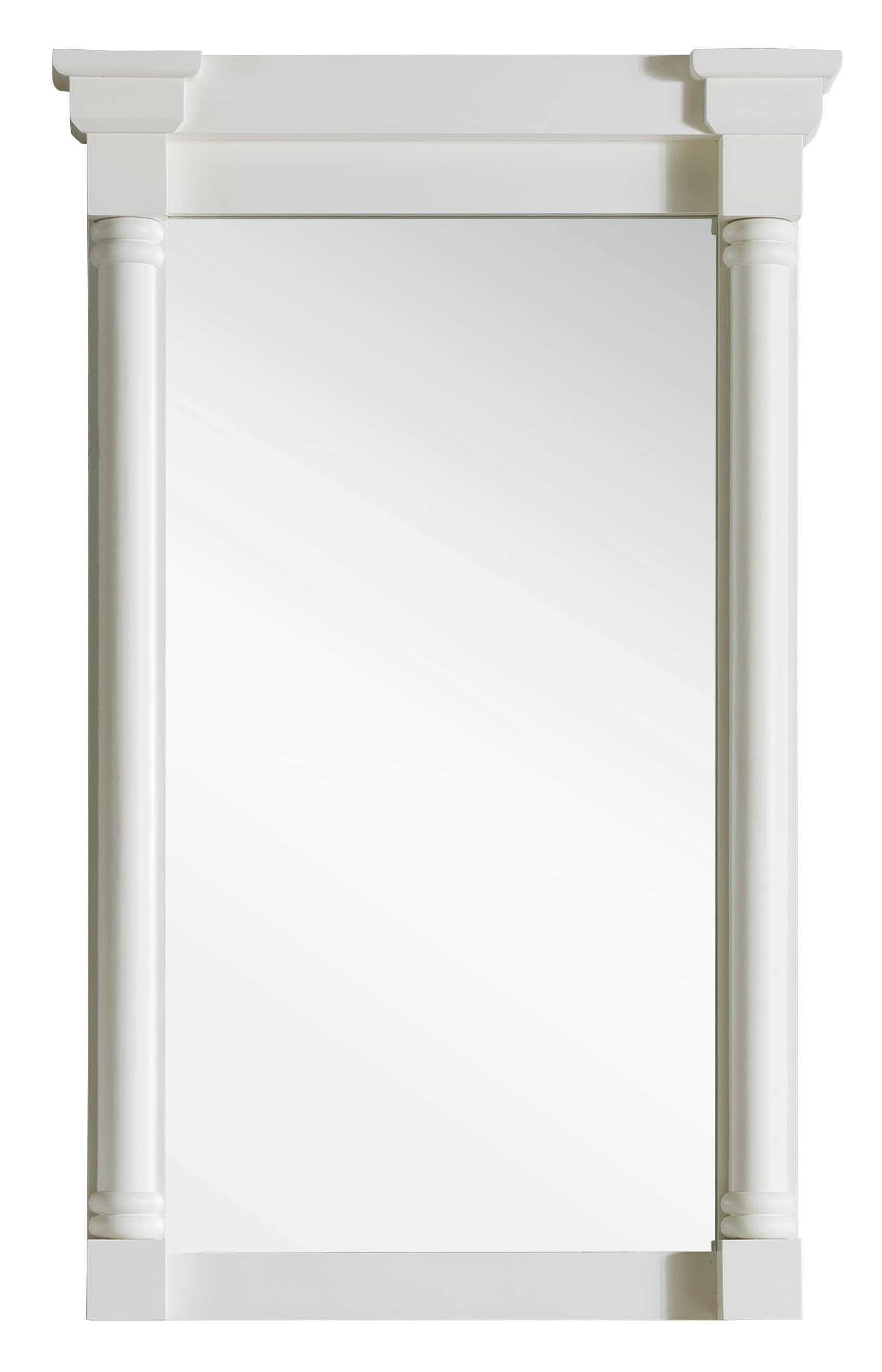 James Martin Vanities Savannah/Providence 27" Mirror, Bright White