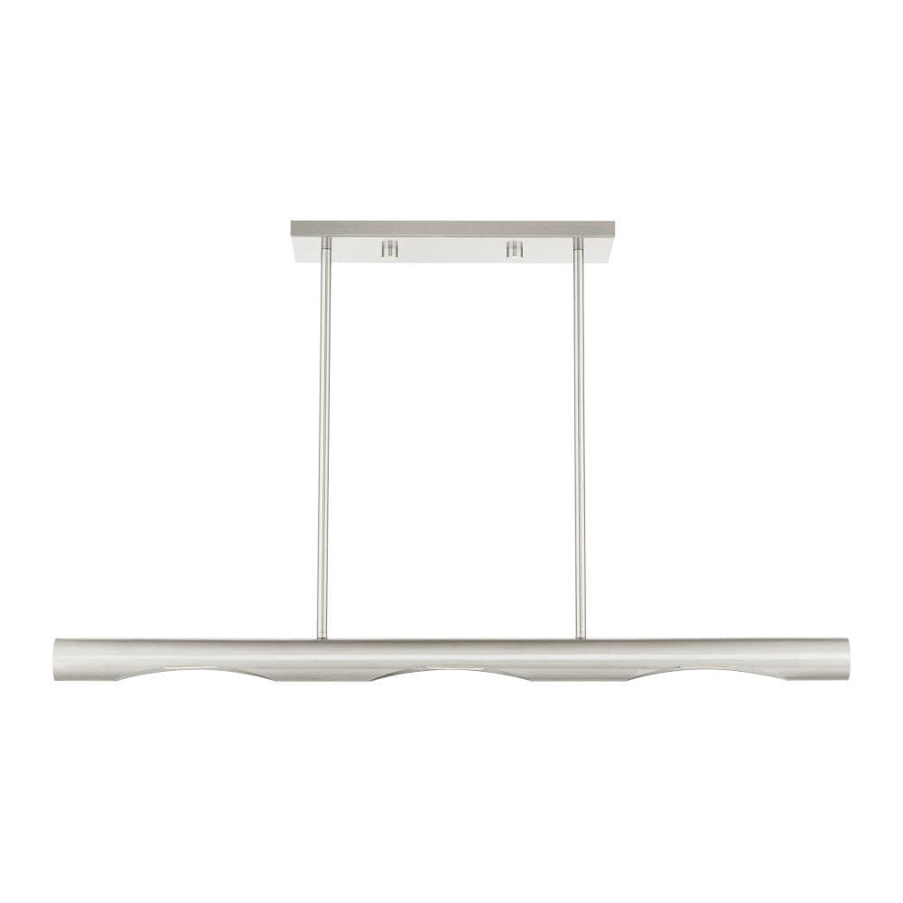 Livex Lighting Acra 3 - Light Chandelier in  Brushed Nickel