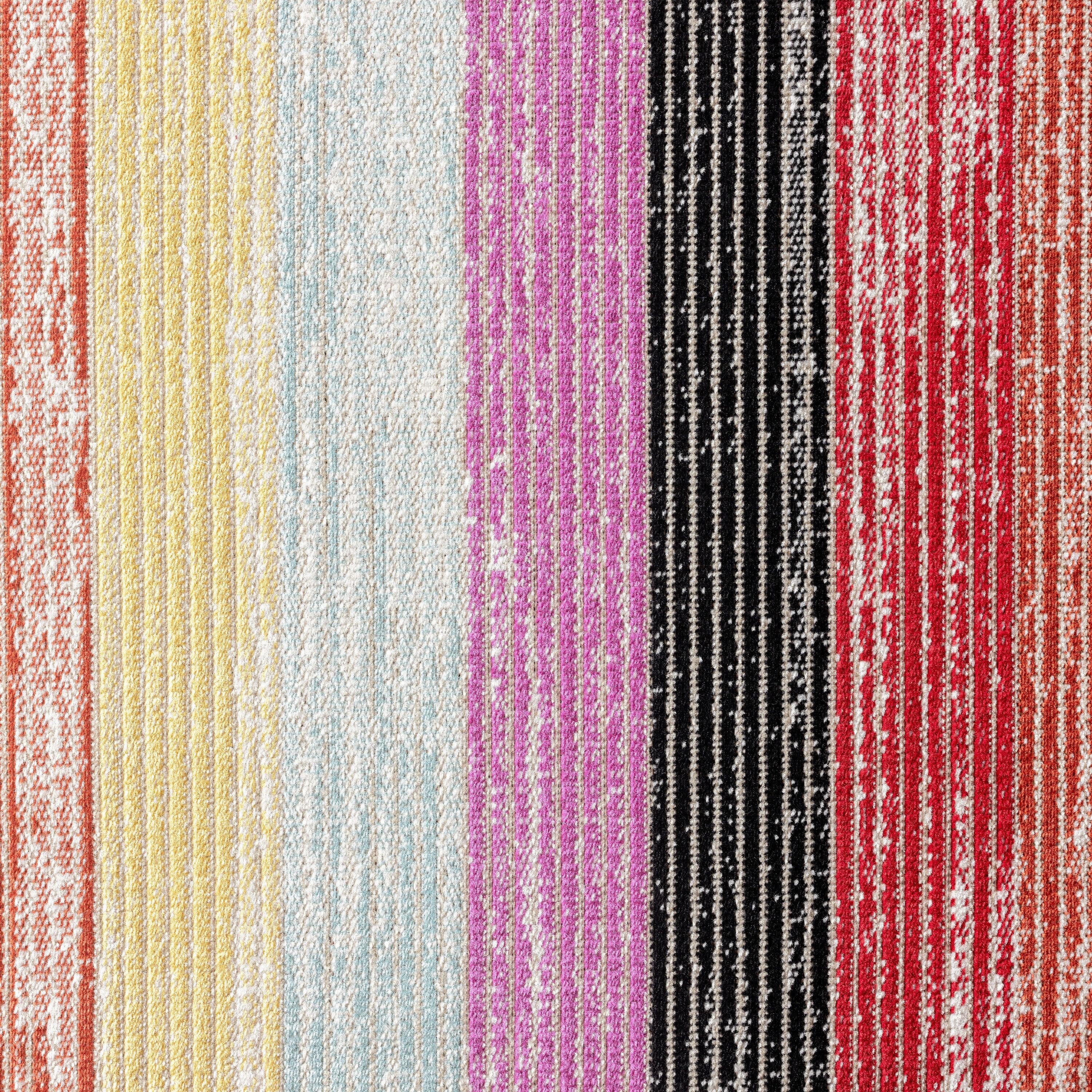 Nicole Miller New York Patio Sofia Estelle Contemporary Striped Indoor/Outdoor Area Rug