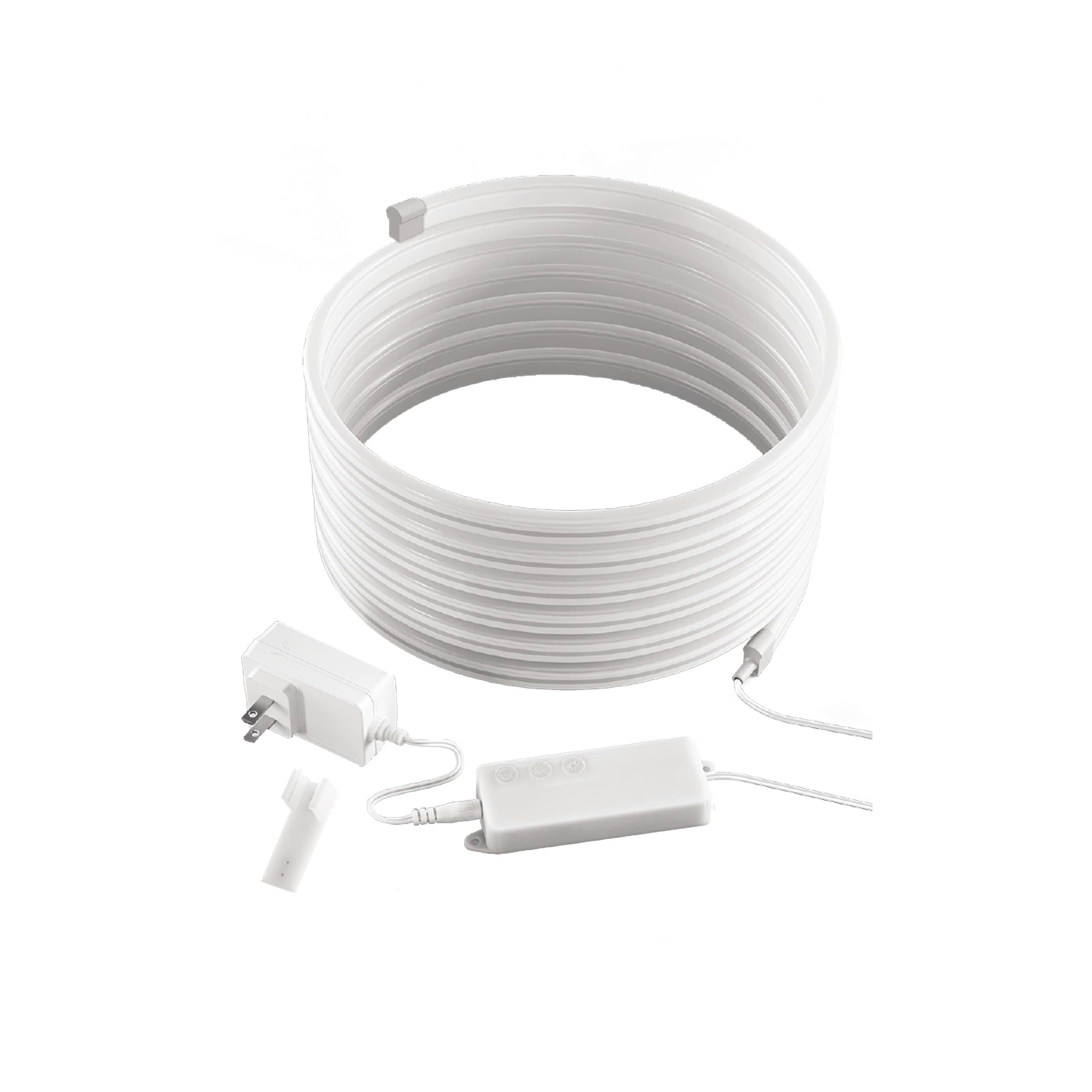 GE Lighting GE Cync Dynamic Effects Smart Neon Shape Light, Color Changing WiFi Lights, 16ft