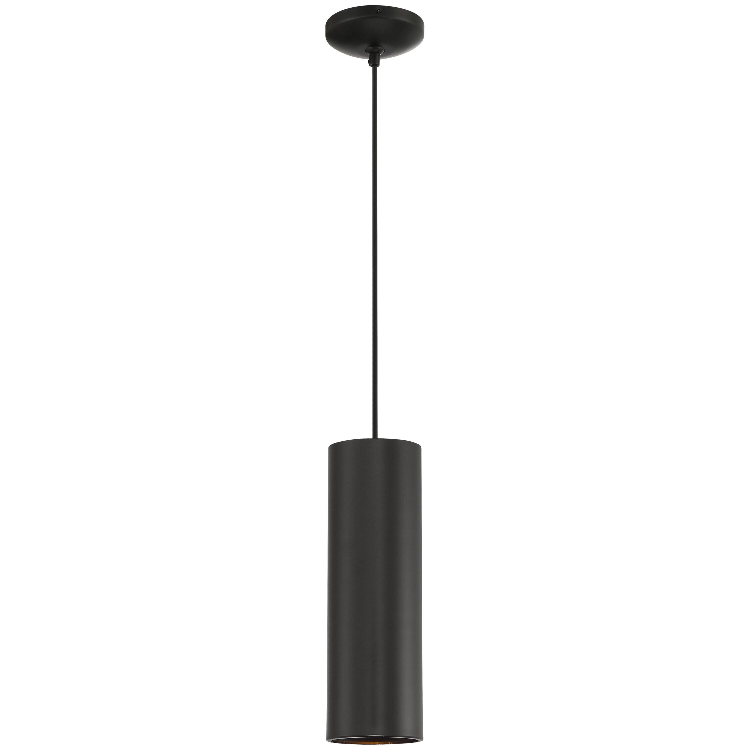 Access Lighting Pilson 1 - Light Pendant in  Matte Black