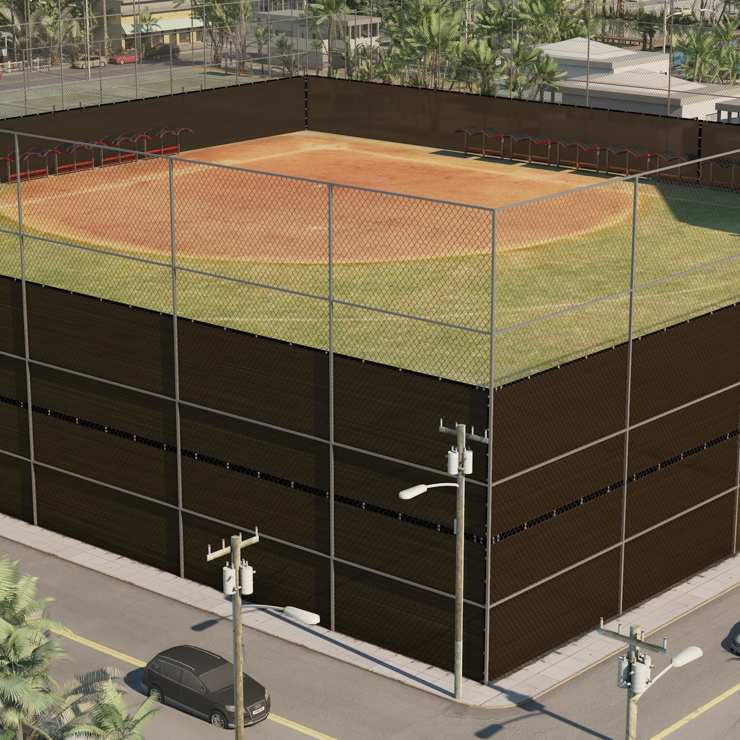 ColourTree Colour Tree Privacy Screen & Windscreen Fabric Cover – Durable Outdoor Fence Protection, UV-Resistant, Easy Installation