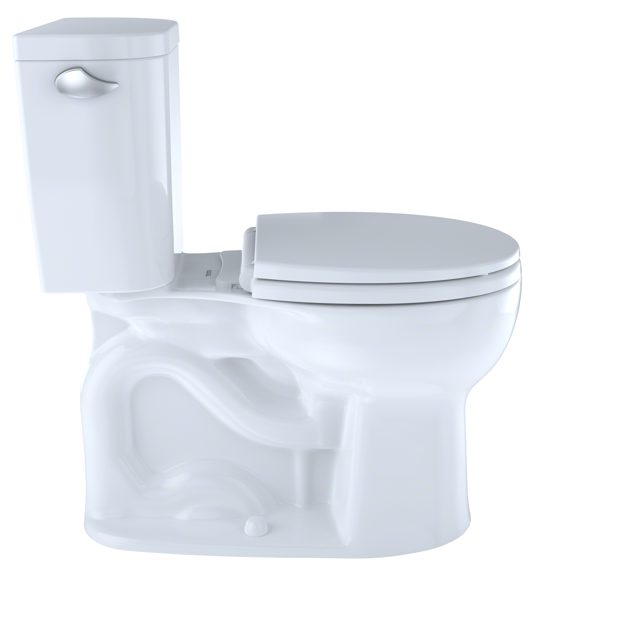 Entrada Dual-Flush Round Two-Piece Toilet (Seat Not Included)