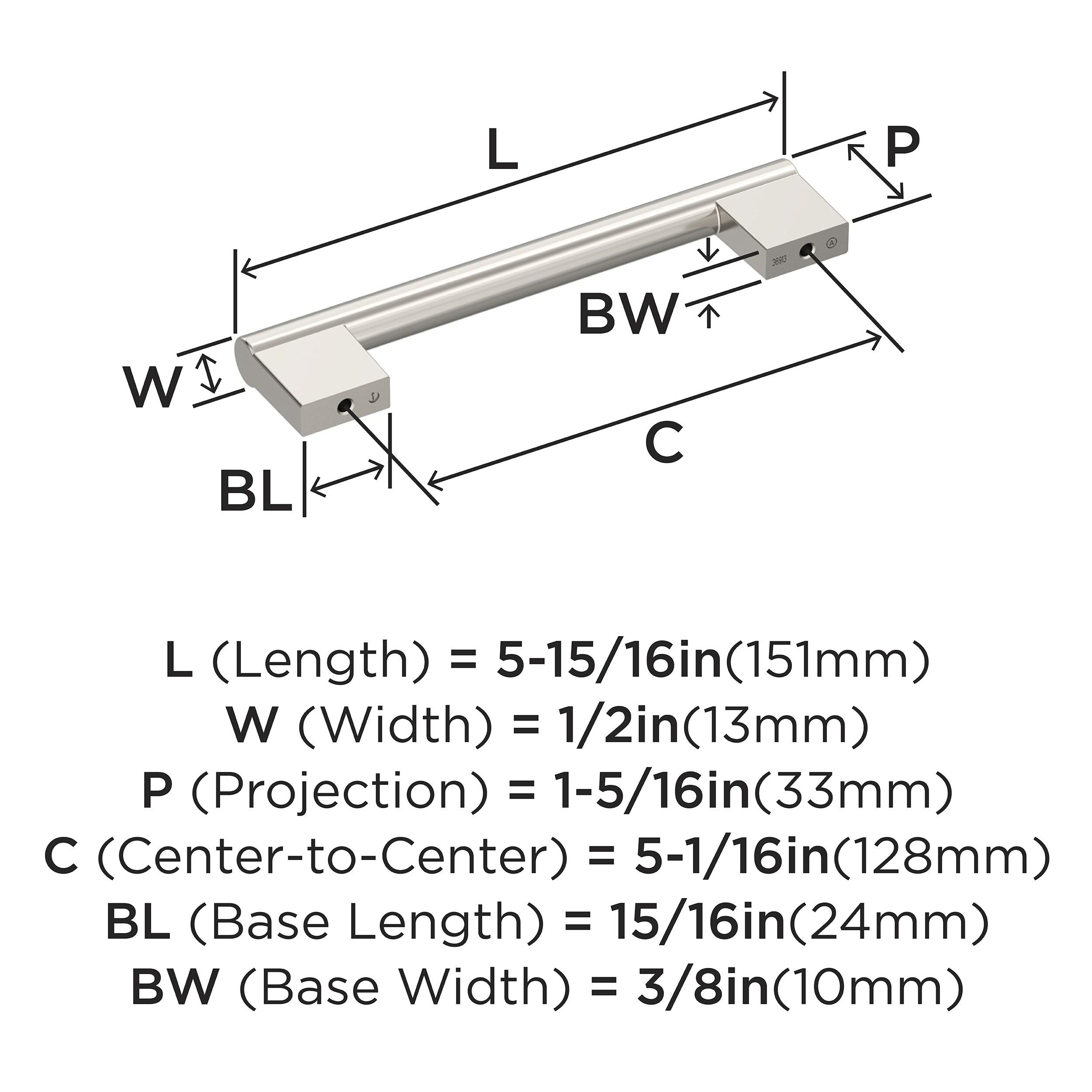 Versa 5-1/16 inch (128mm) Center-to-Center