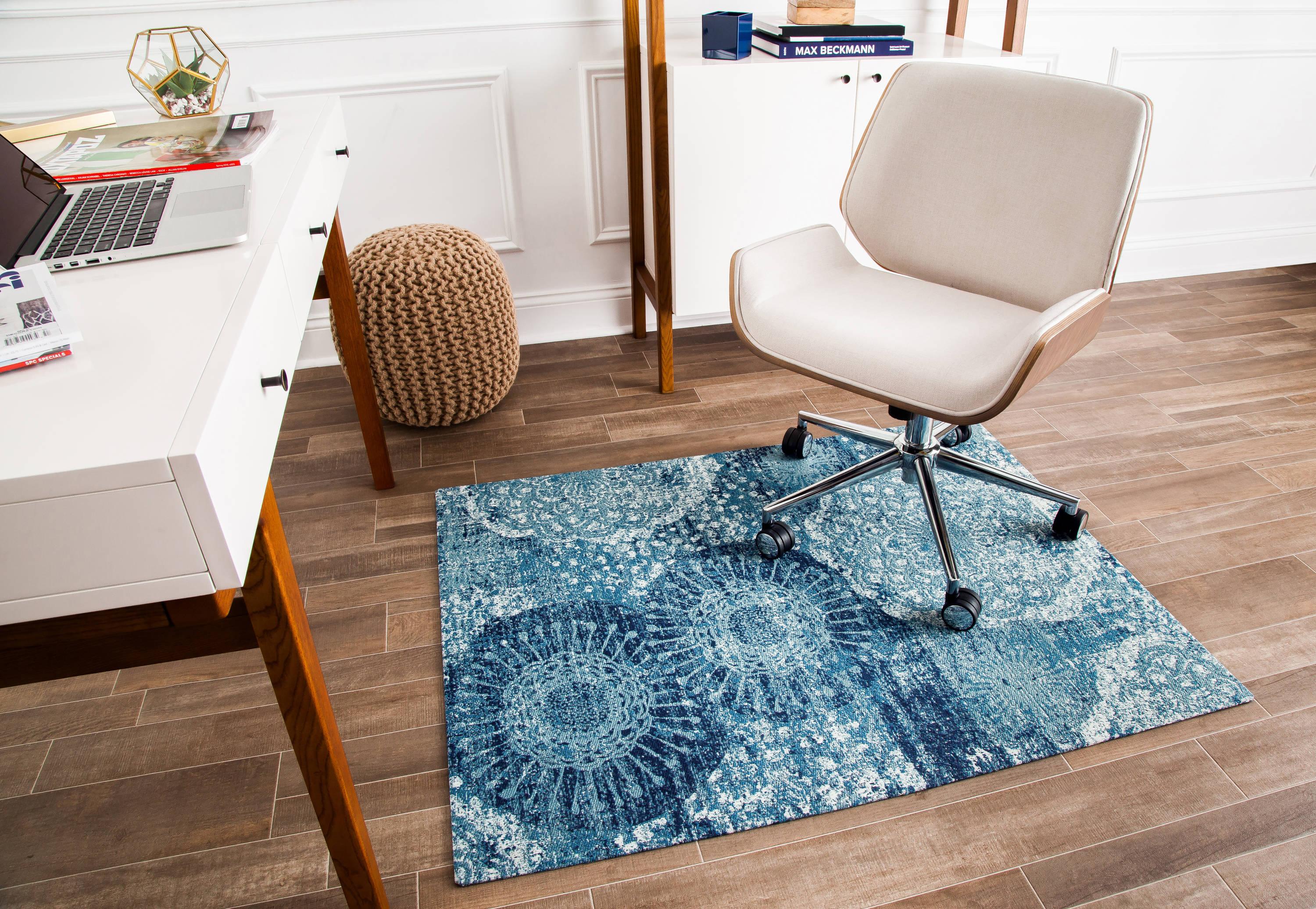 Maldives Carpet Straight Rectangular Chair Mat