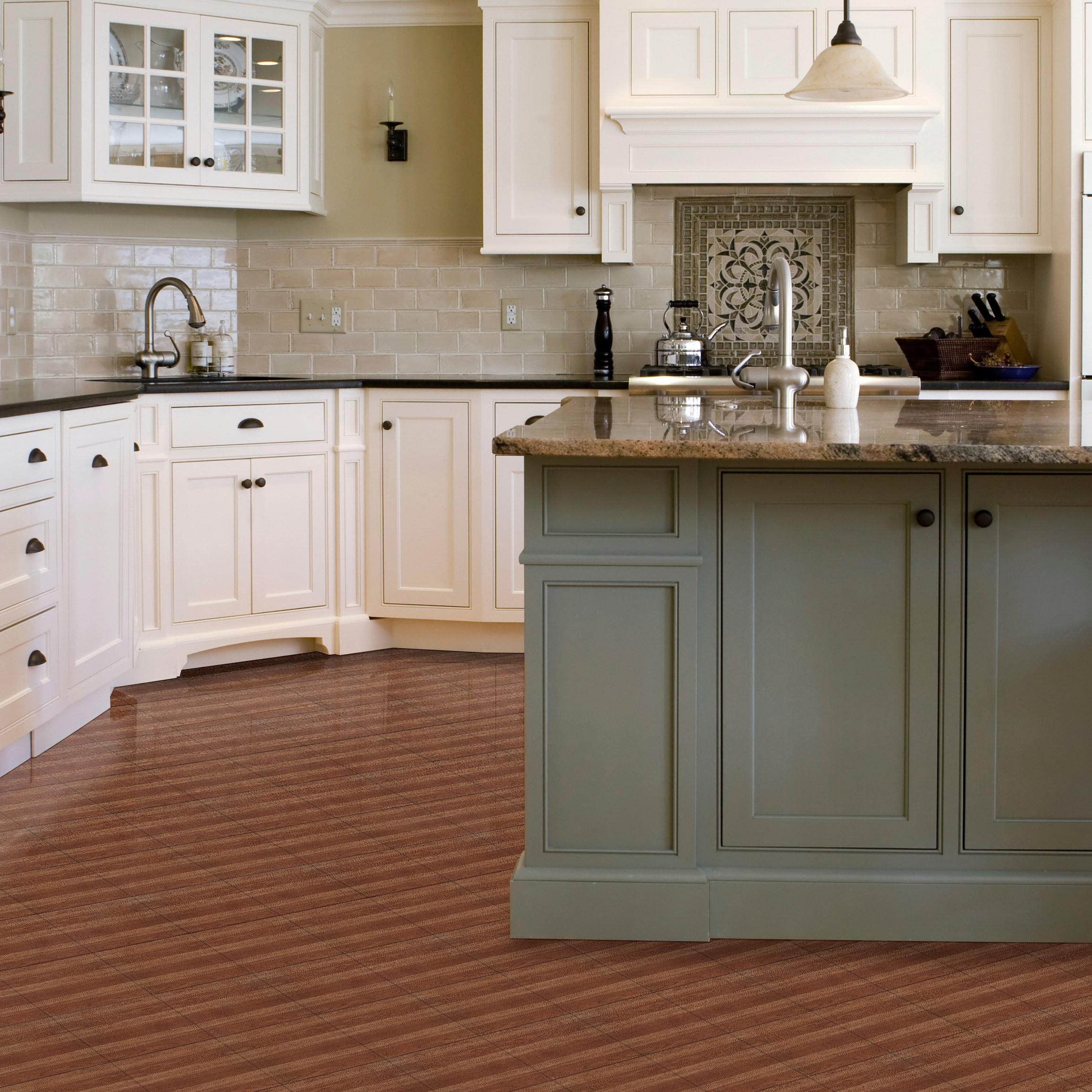 12" x 12" x 1.2mm Oak Vinyl Tile