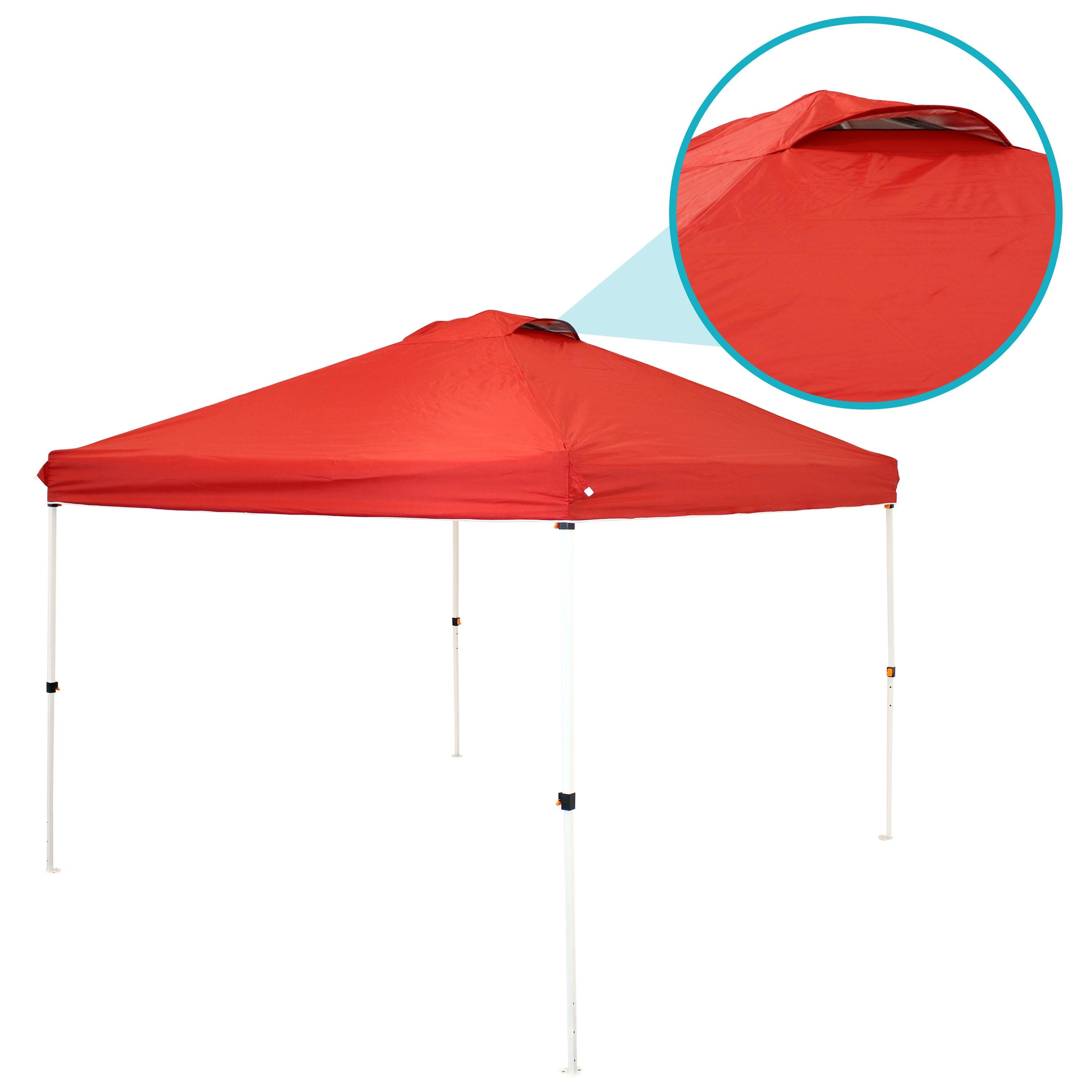 12 Ft. W x 12 Ft. D Metal Pop-Up Canopy