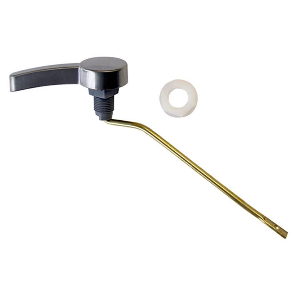 Satin Nickel Left Hand Trip Lever for Toilet Tank
