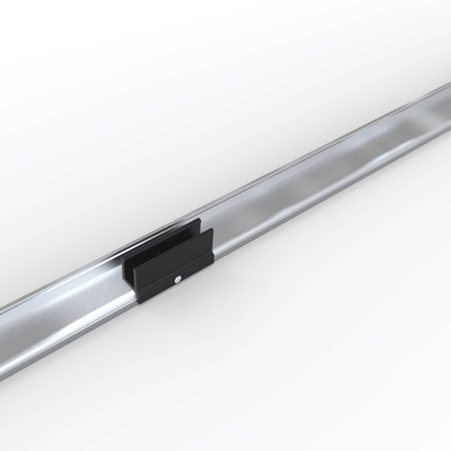 Deluxe 44" W x 68" H Frameless Shower Door