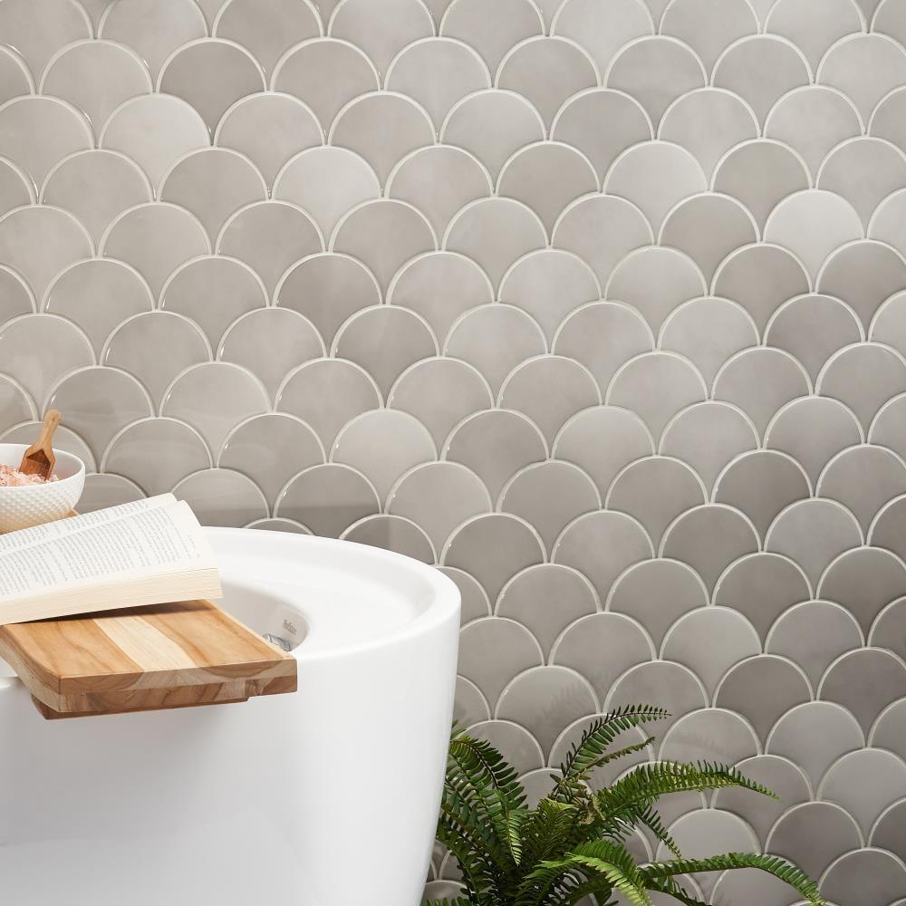 Riptide 2" x 5" Ceramic Patterned Wall Tile (4.06 Sq. Ft. / Case)