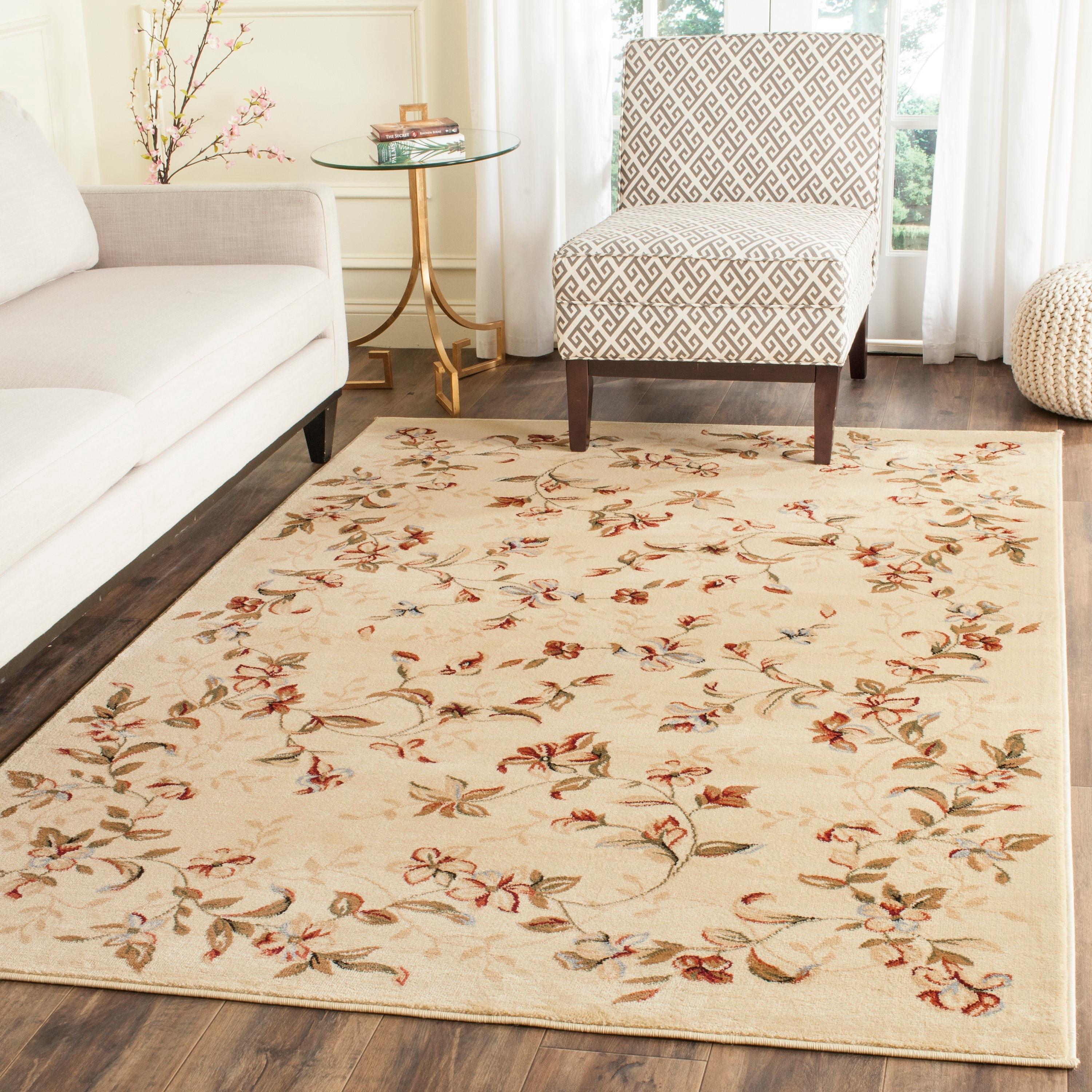 Lyndhurst LNH325 Power Loomed Accent Rug - Beige - 3'3"x5'3" - Safavieh.