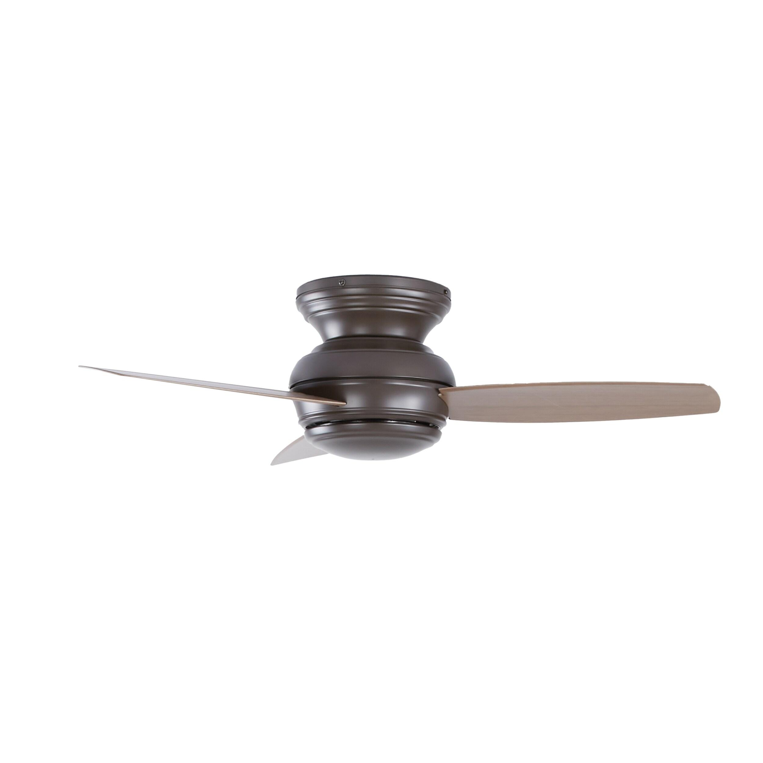 44" Concept II 3 - Blade Outdoor LED Propeller Ceiling Fan with Wall Control and Light Kit Included