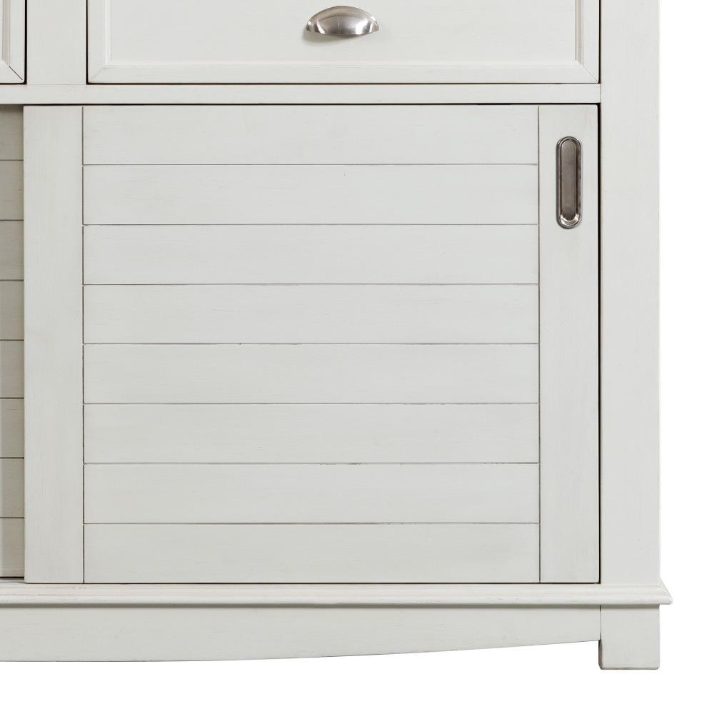 Picket House Furnishings Jamison Two Tone Server in White