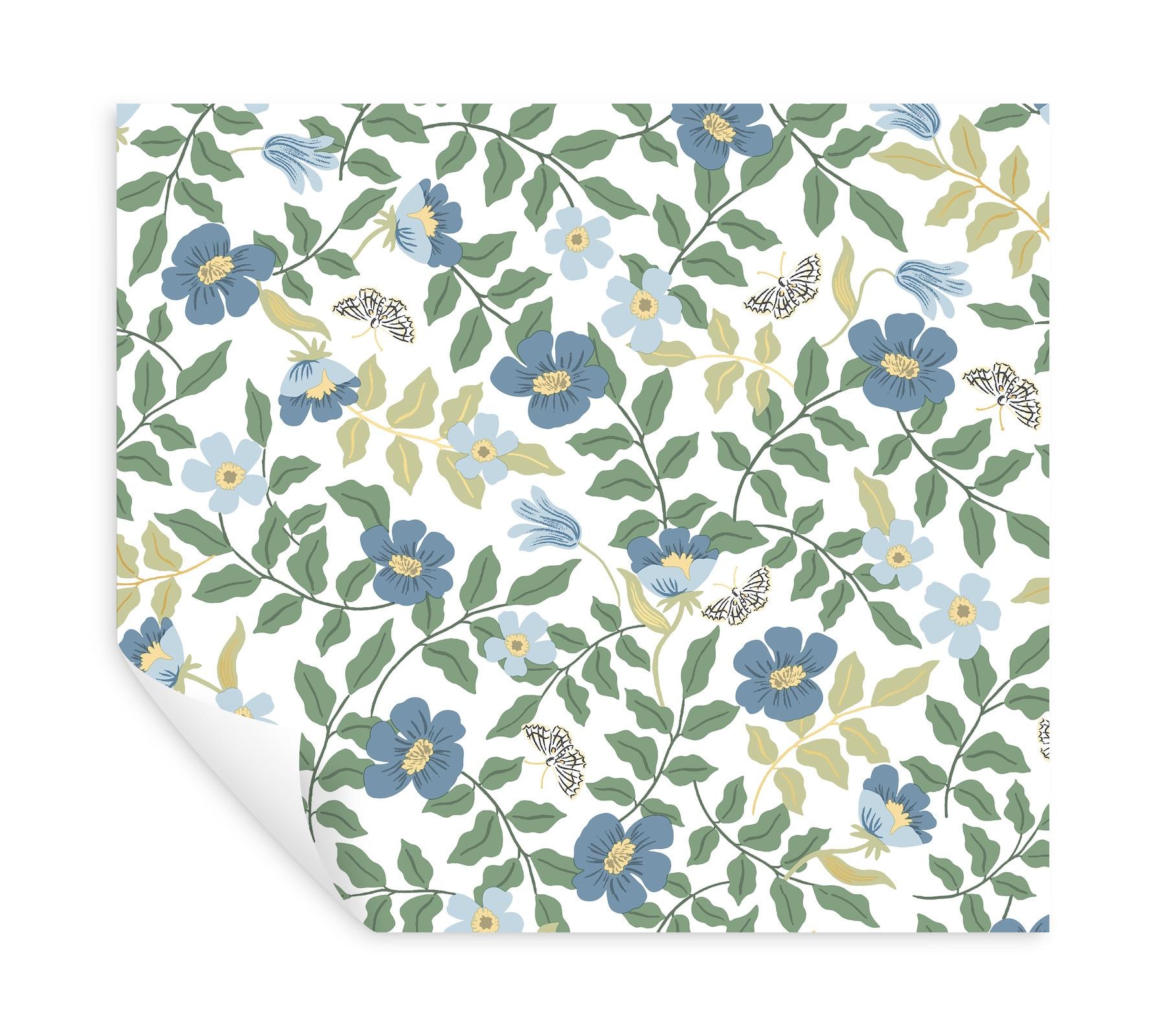 Rifle Paper Co. Primrose 20' L x 20.5" W Peel and Stick Wallpaper Roll