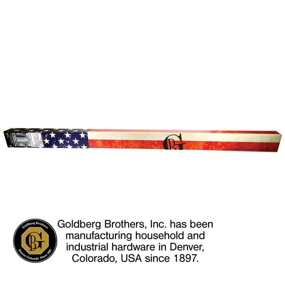 Goldberg Brothers Inc. Economy Horseshoe Standard Single Barn Door Hardware Kit