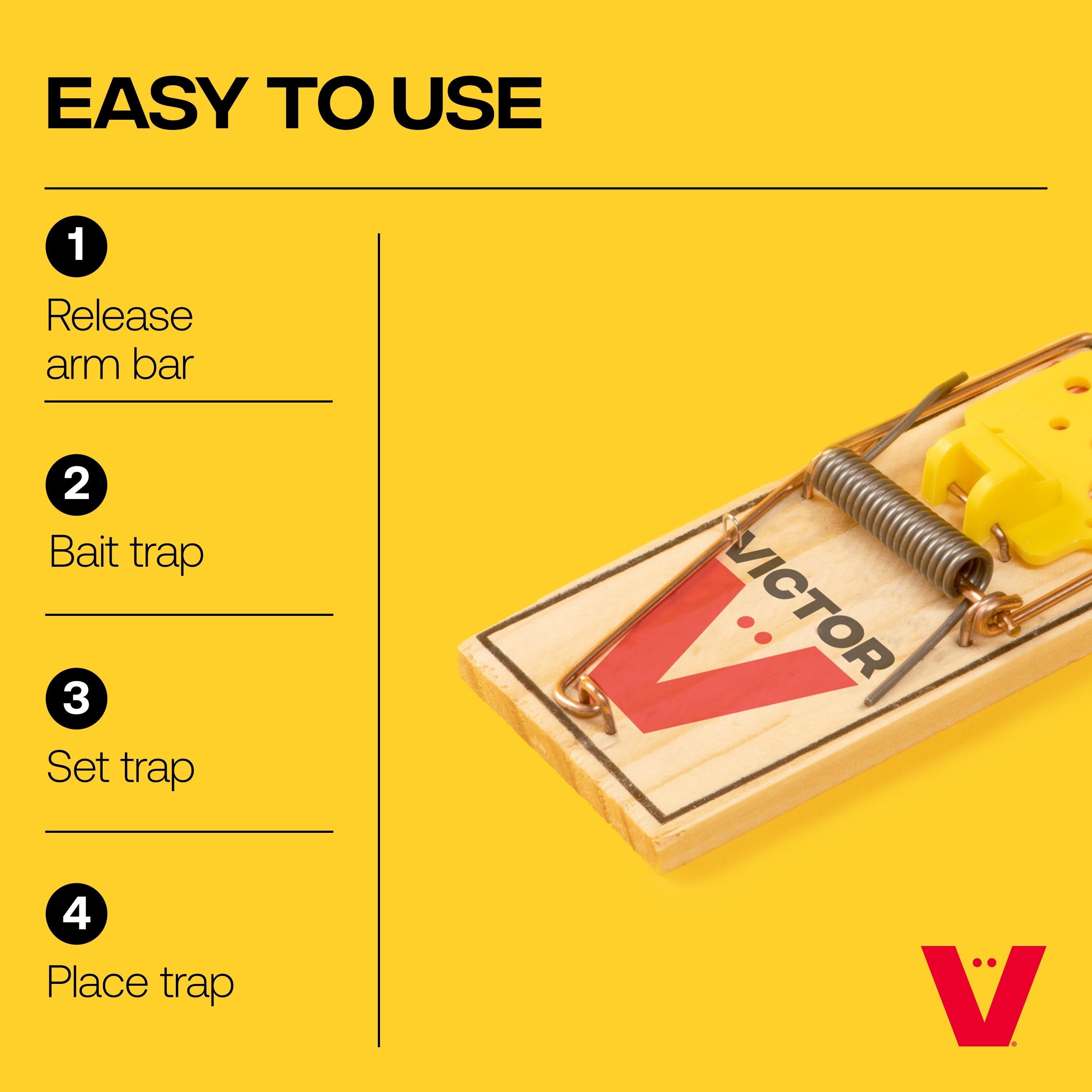 Victor Easy Set Mouse Traps - 2pk