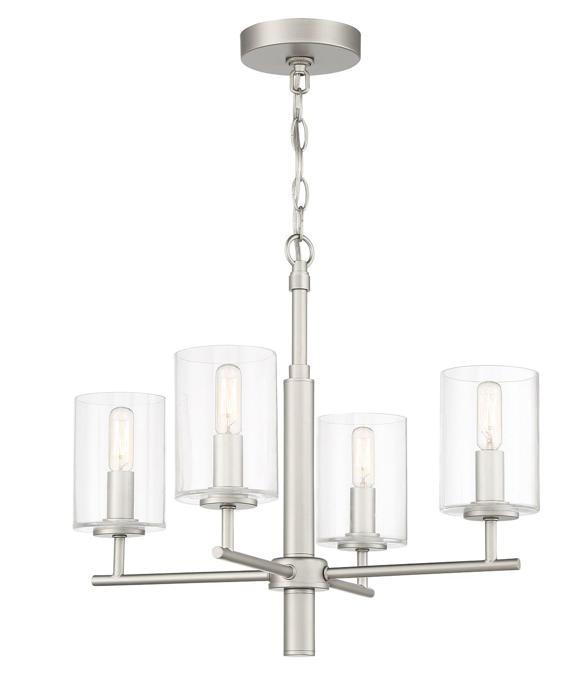 Craftmade Lighting Hailie 4 - Light Chandelier in  Satin Nickel
