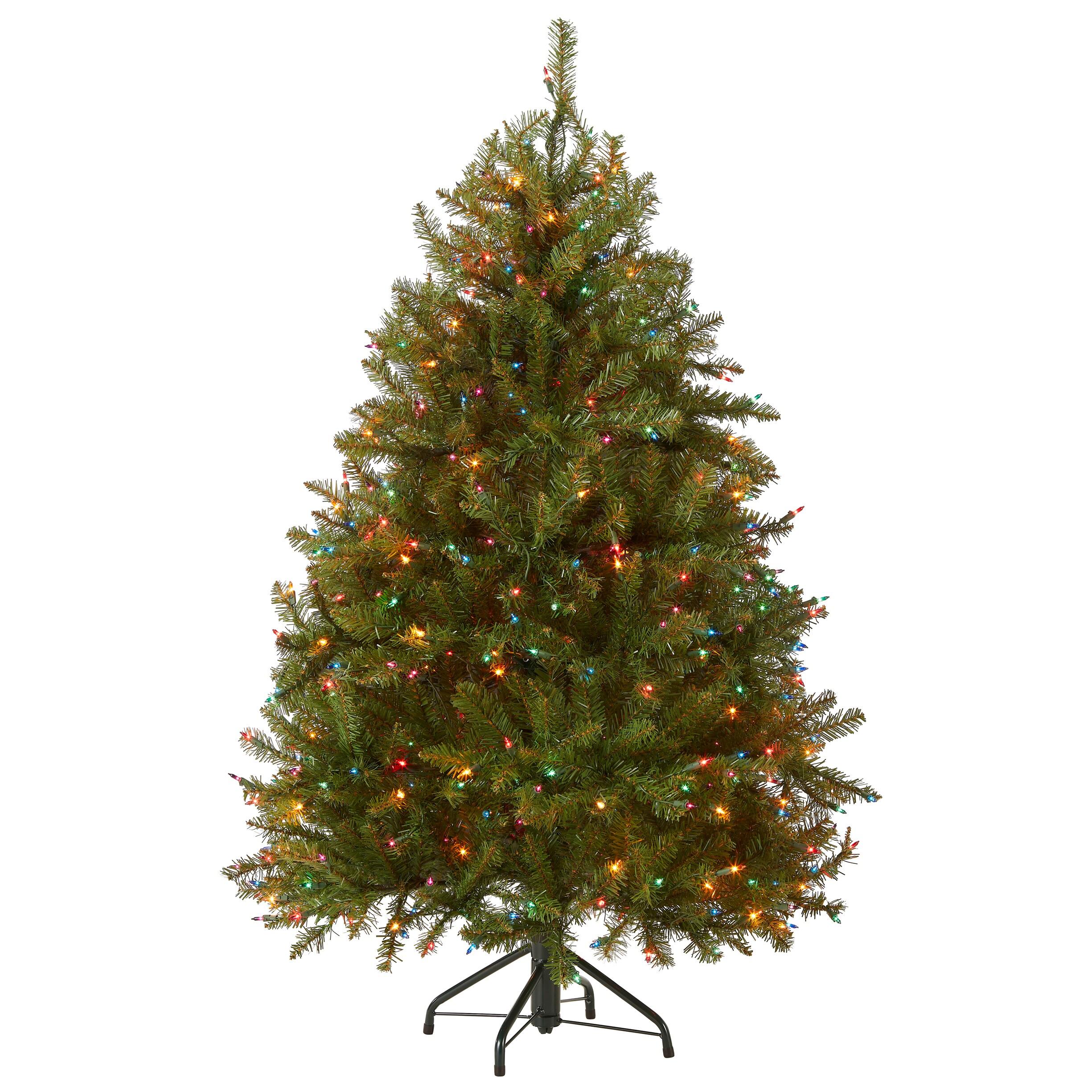 The Holiday Aisle® Dunhill Fir Tree with Multicolor Lights