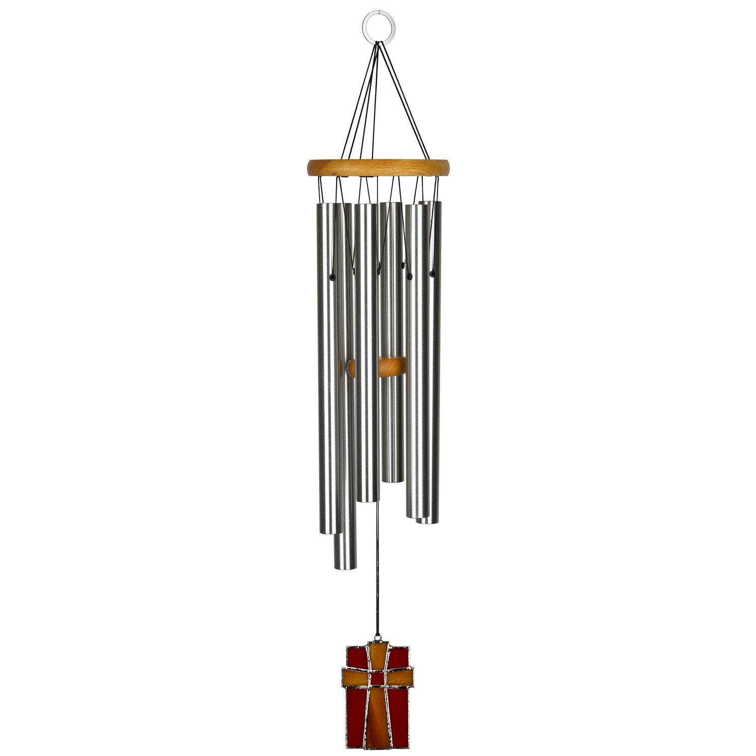 Woodstock Windchimes Original Amazing Grace Chime, Wind Chimes For Outside, Wind Chimes For Garden, Patio, and Outdoor Decor, 28"L