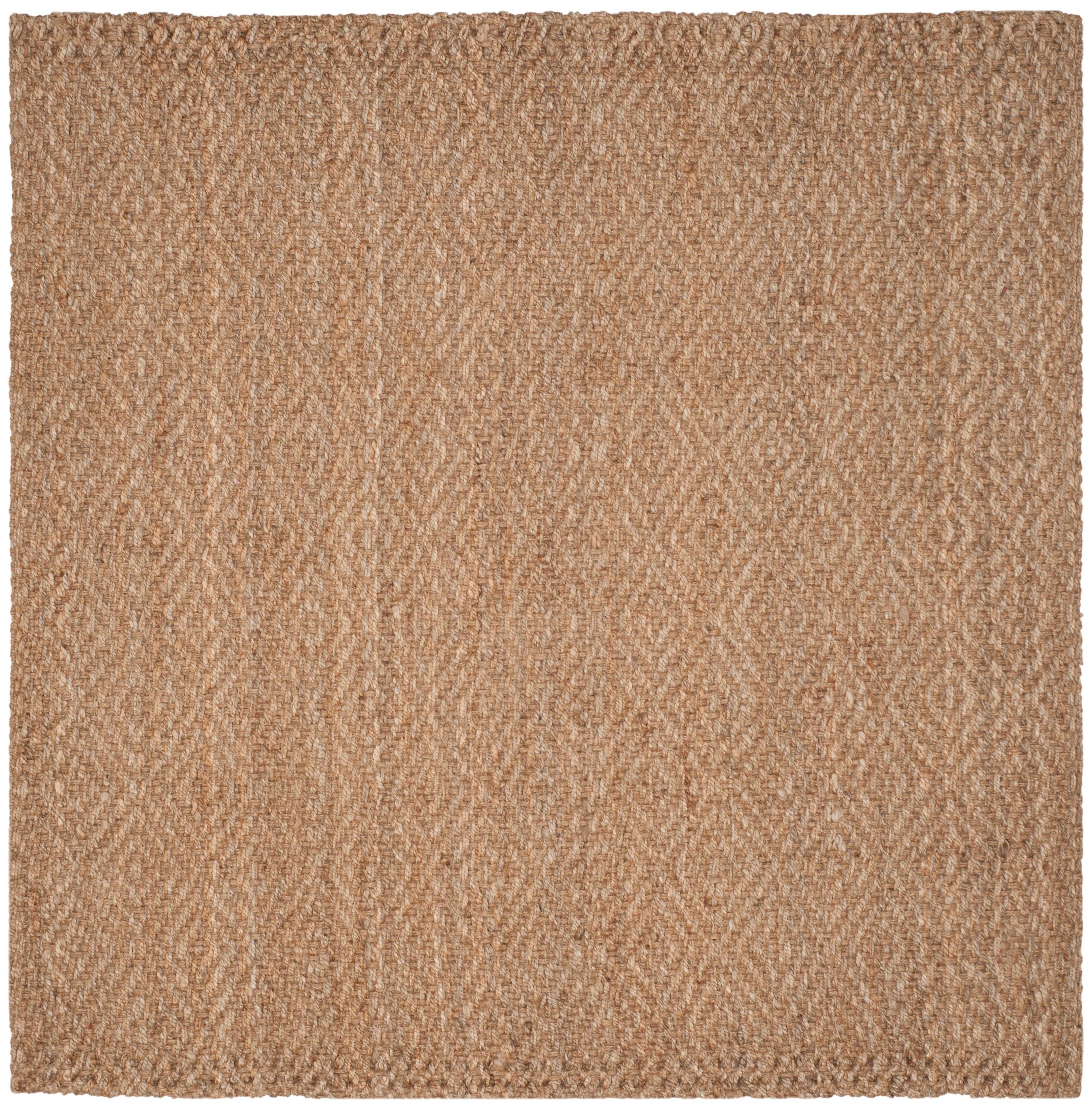 Erroll Pollux Handmade Flatweave Jute/Sisal Area Rug in Brown