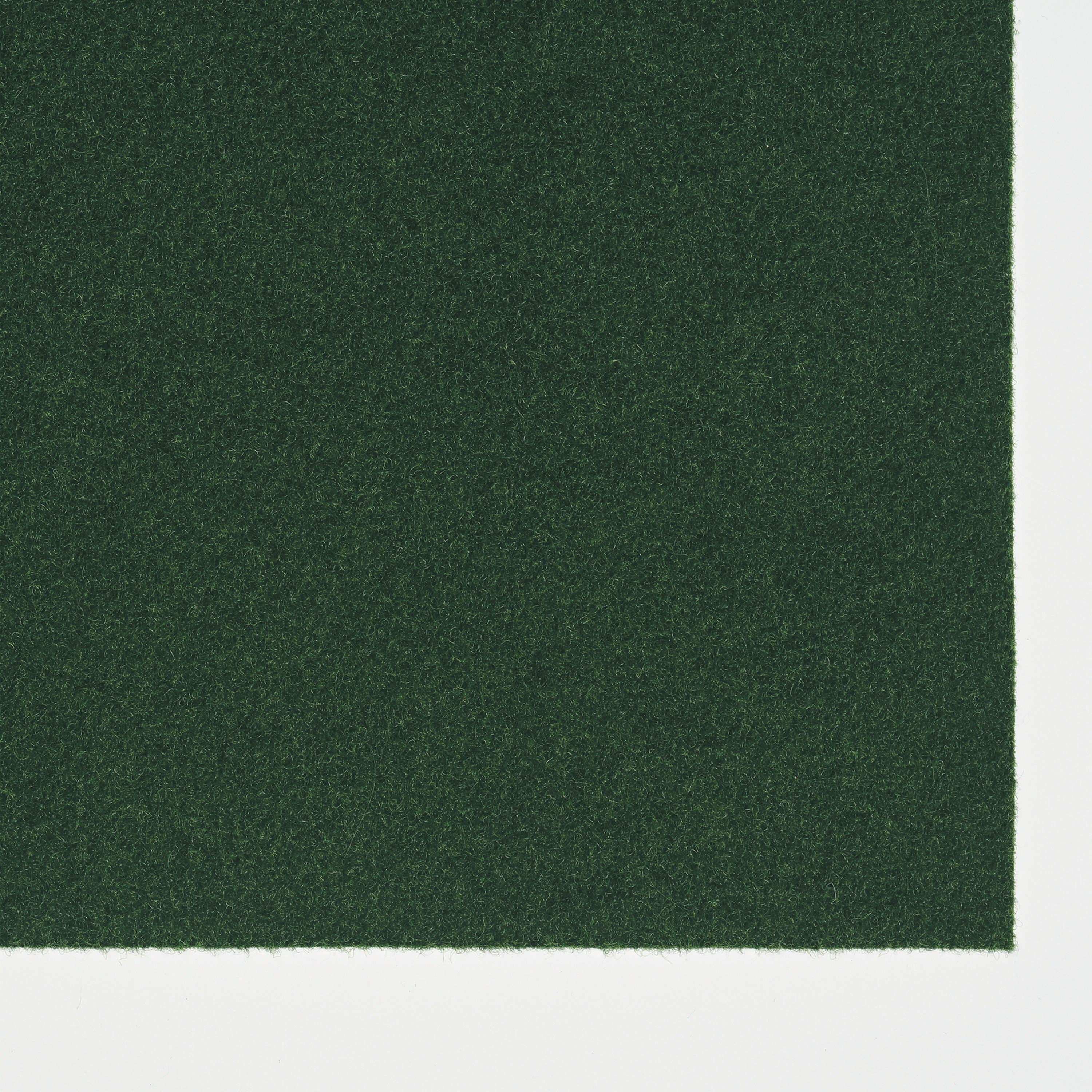 24" 15pk Self Stick Carpet Tile Fern Green - Foss Floors: Indoor/Outdoor, Pet-Friendly, Quick Dry, Molded Polyester