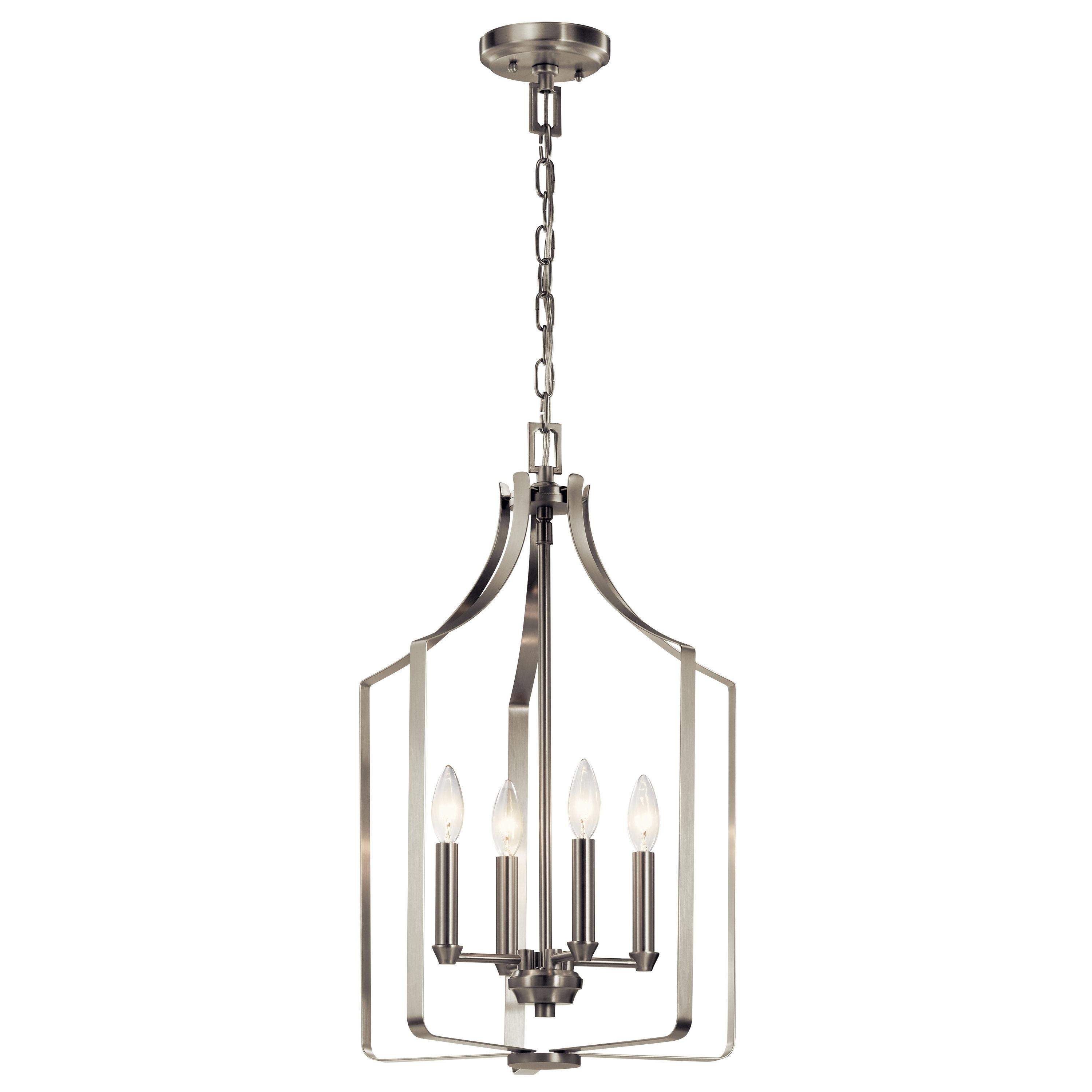 Mericle 4 - Light Lantern Geometric Chandelier