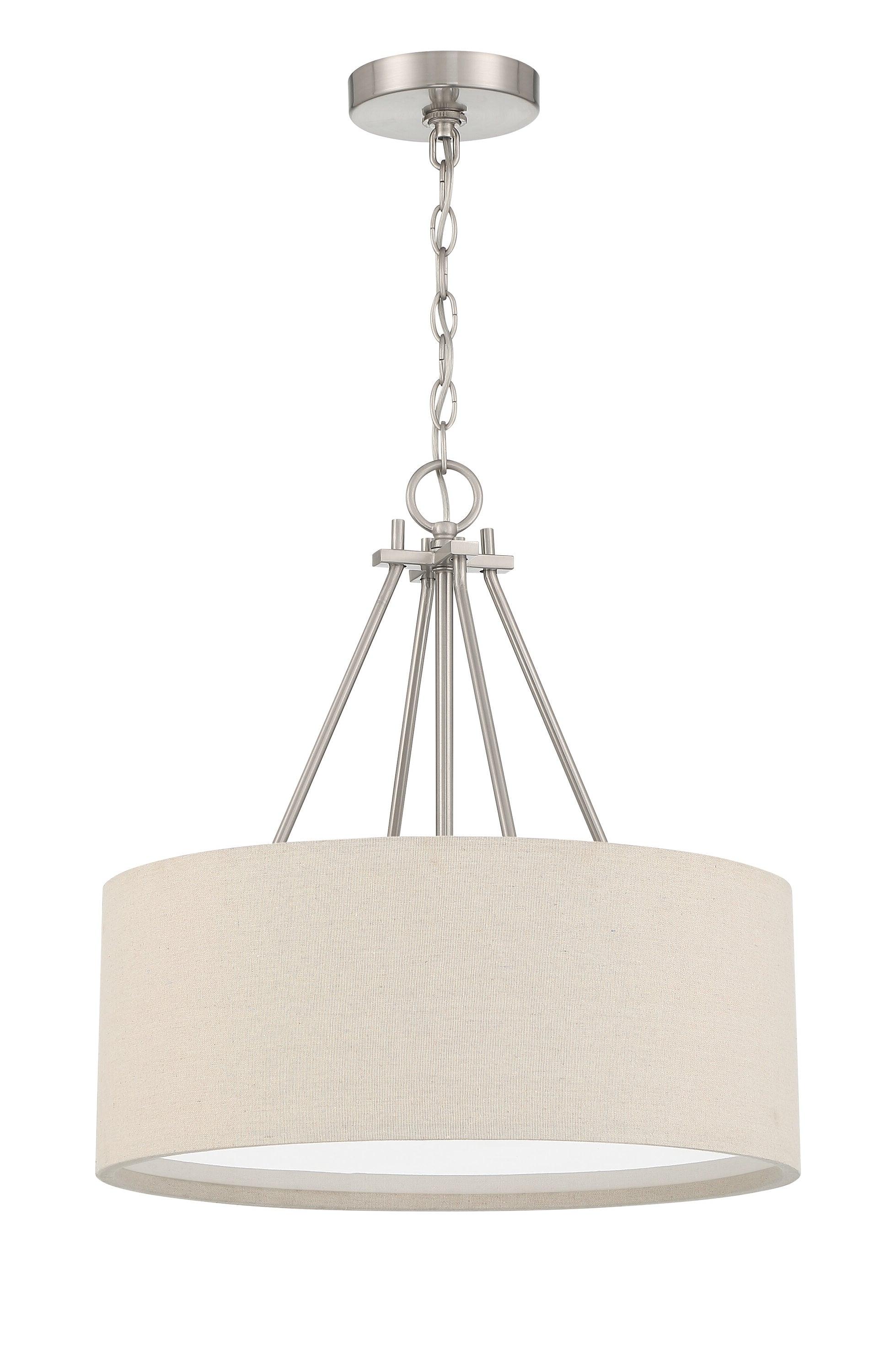 Craftmade Lighting Duke 3 - Light Pendant in  Brushed Polished Nickel