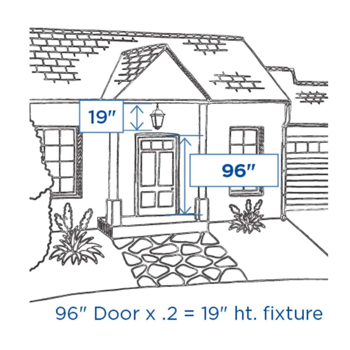 Progress Lighting P5604 Signature 1 Light 9" Tall Outdoor Wall Sconce - White