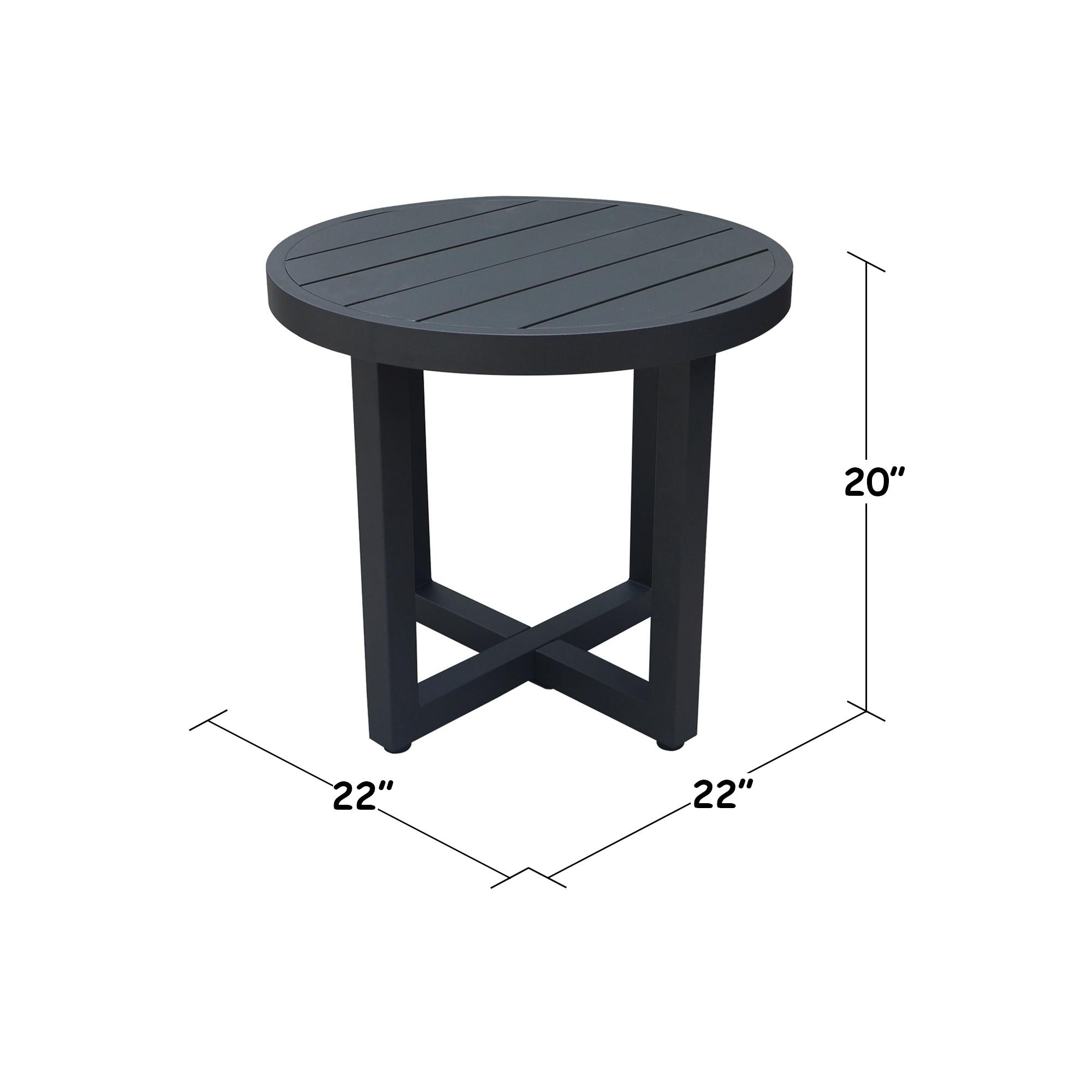 International Concepts 5pc Woven Abaca Rope Outdoor Patio Conversation Furniture Sets: Includes Rockers, Aluminum Frame