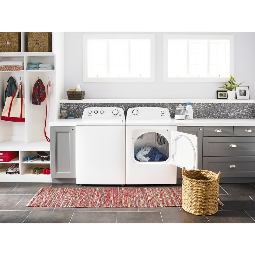 Amana 6.5 cu ft Electric Dryer in White