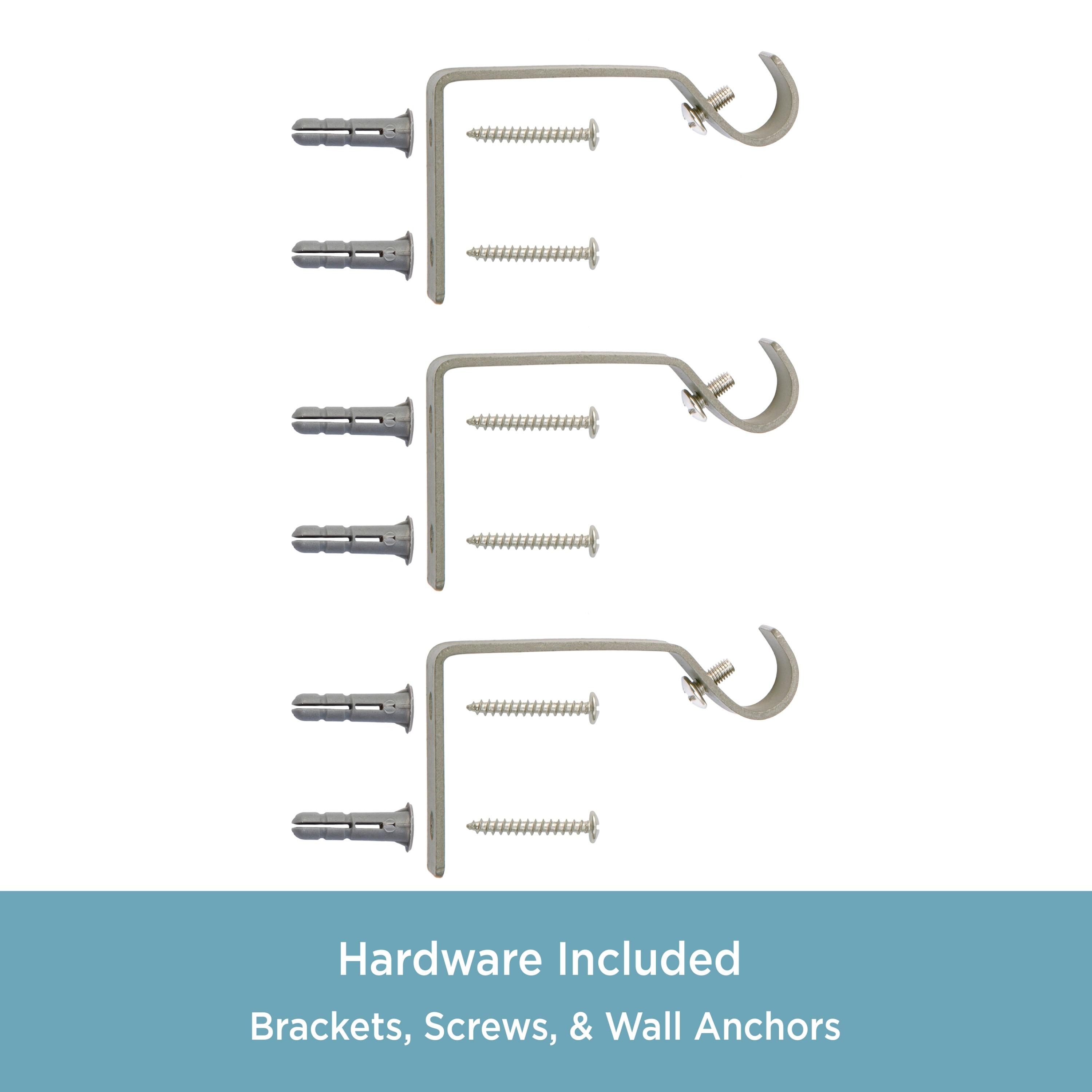 Kenney  Kingstown Metal Adjustable 0.5" Single Curtain Rod & Reviews | Wayfair