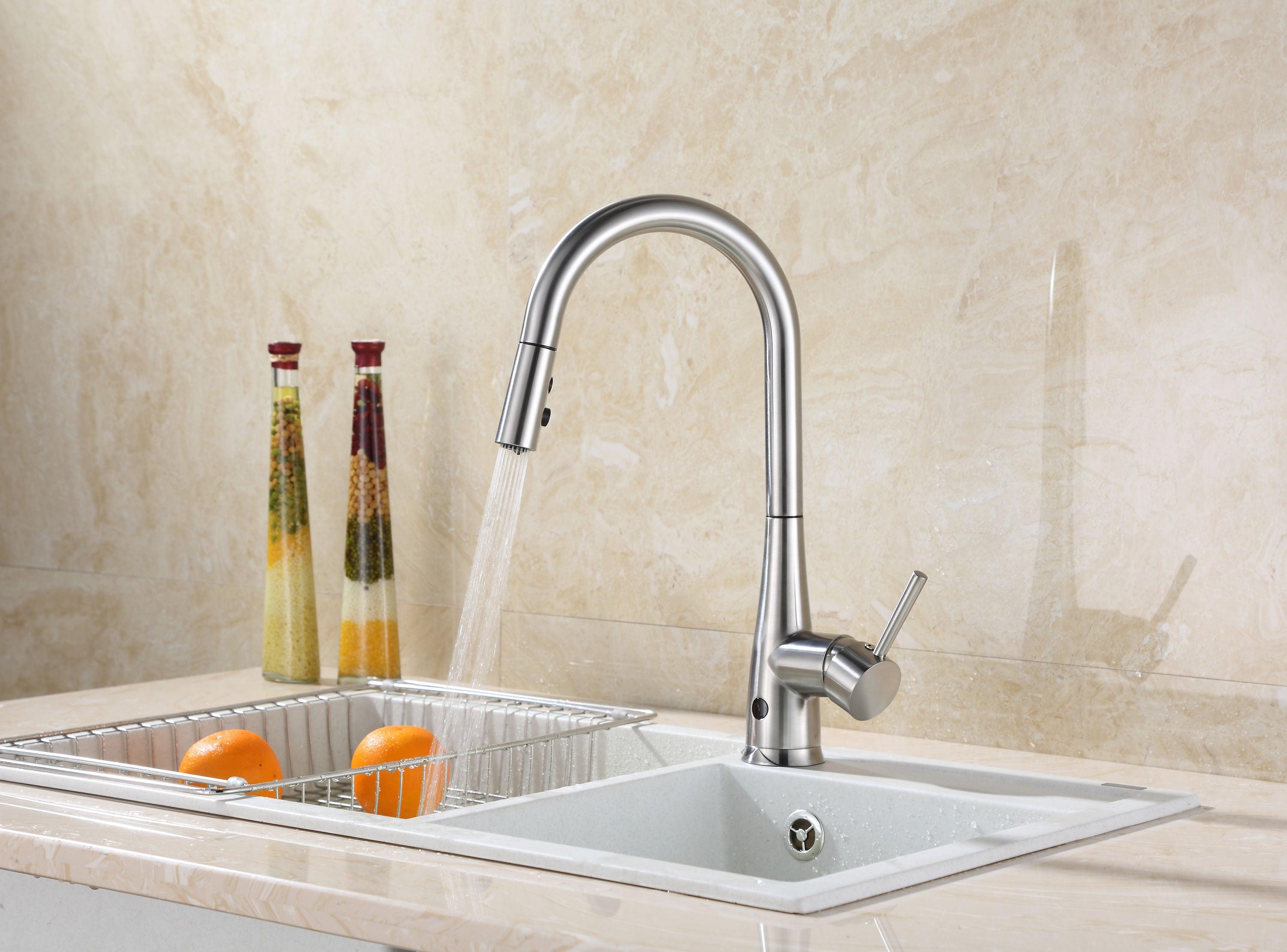 RunFine Group Pull Down Touchless Kitchen Faucet