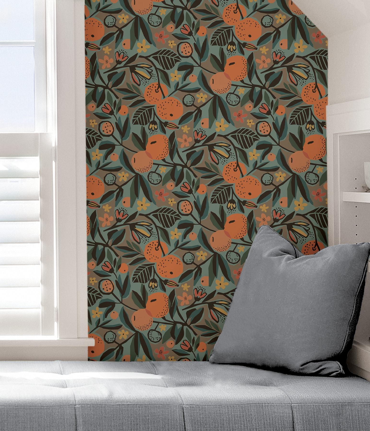Peel & Stick Floral Roll